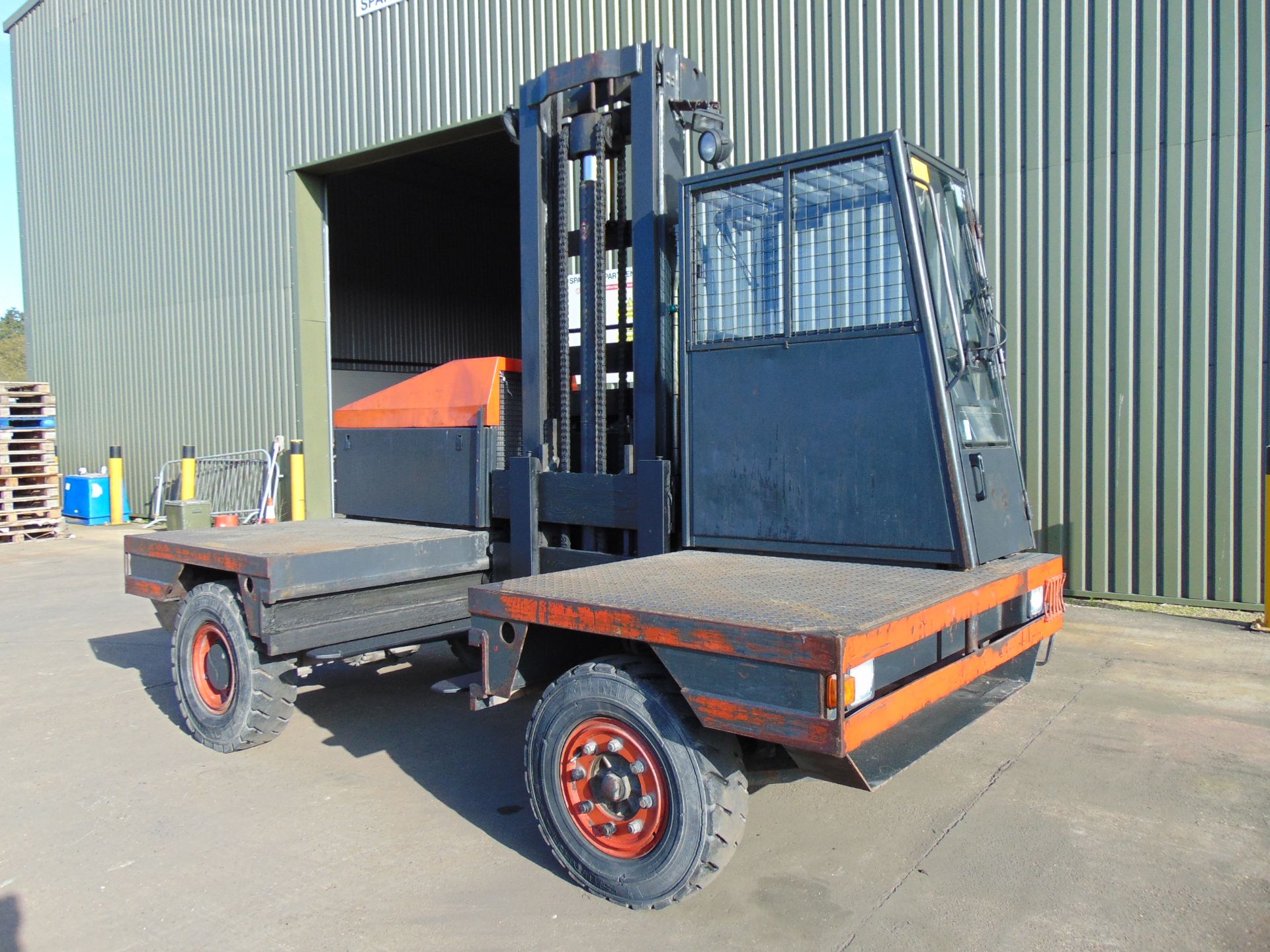 Linde S50 Sideloader Diesel Forklift - Image 9 of 22