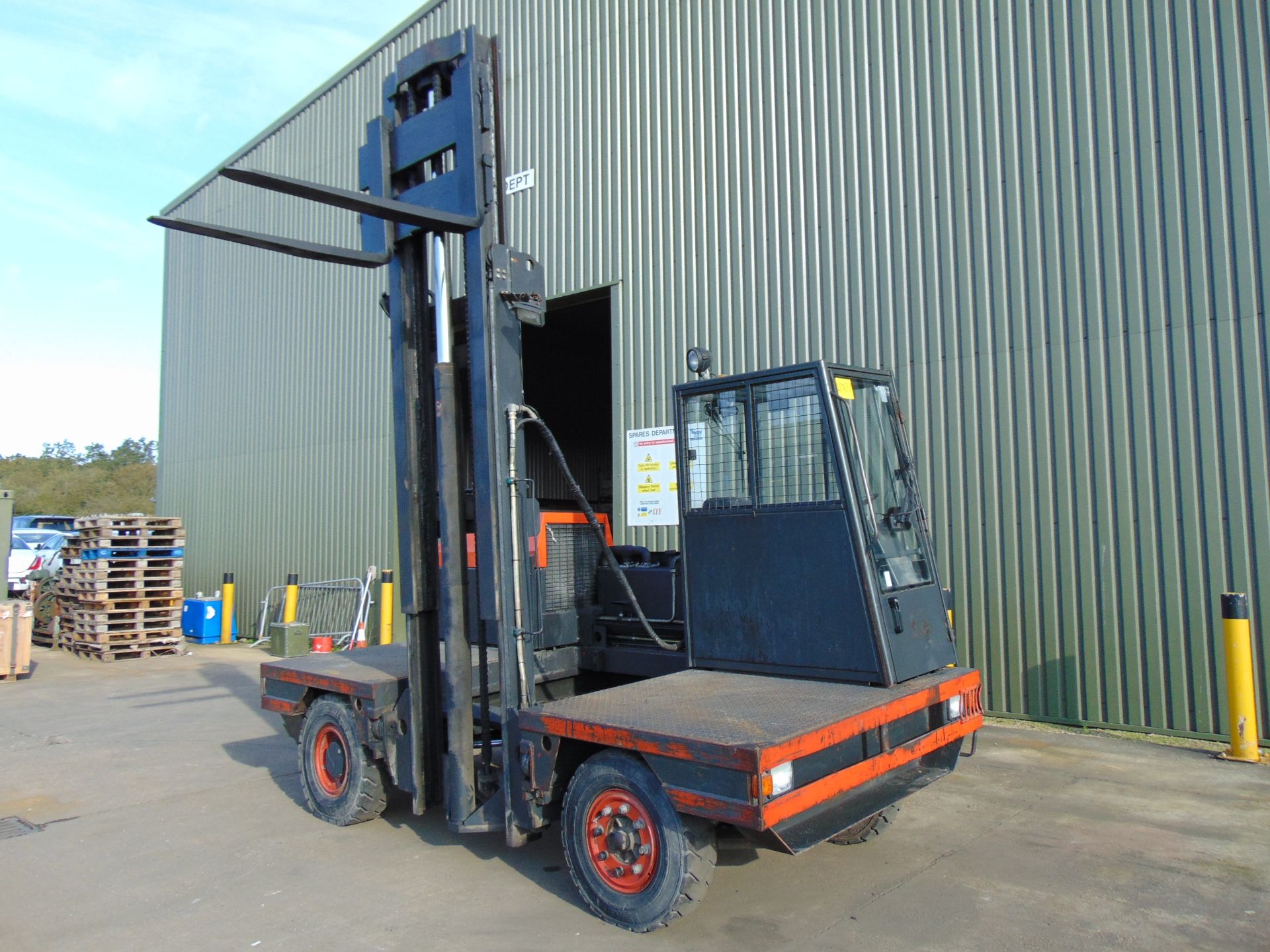 Linde S50 Sideloader Diesel Forklift - Image 5 of 22