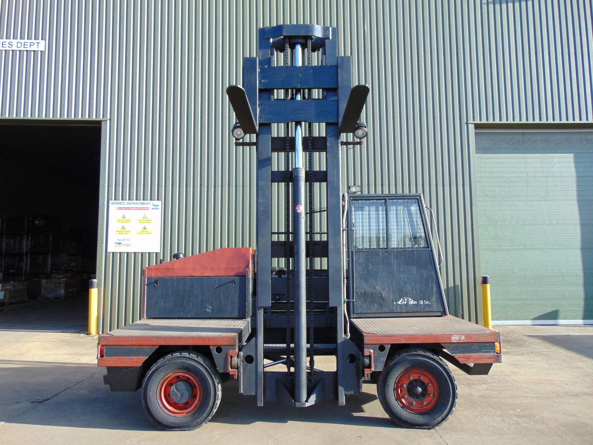 Linde S50 Sideloader Diesel Forklift - Image 6 of 22