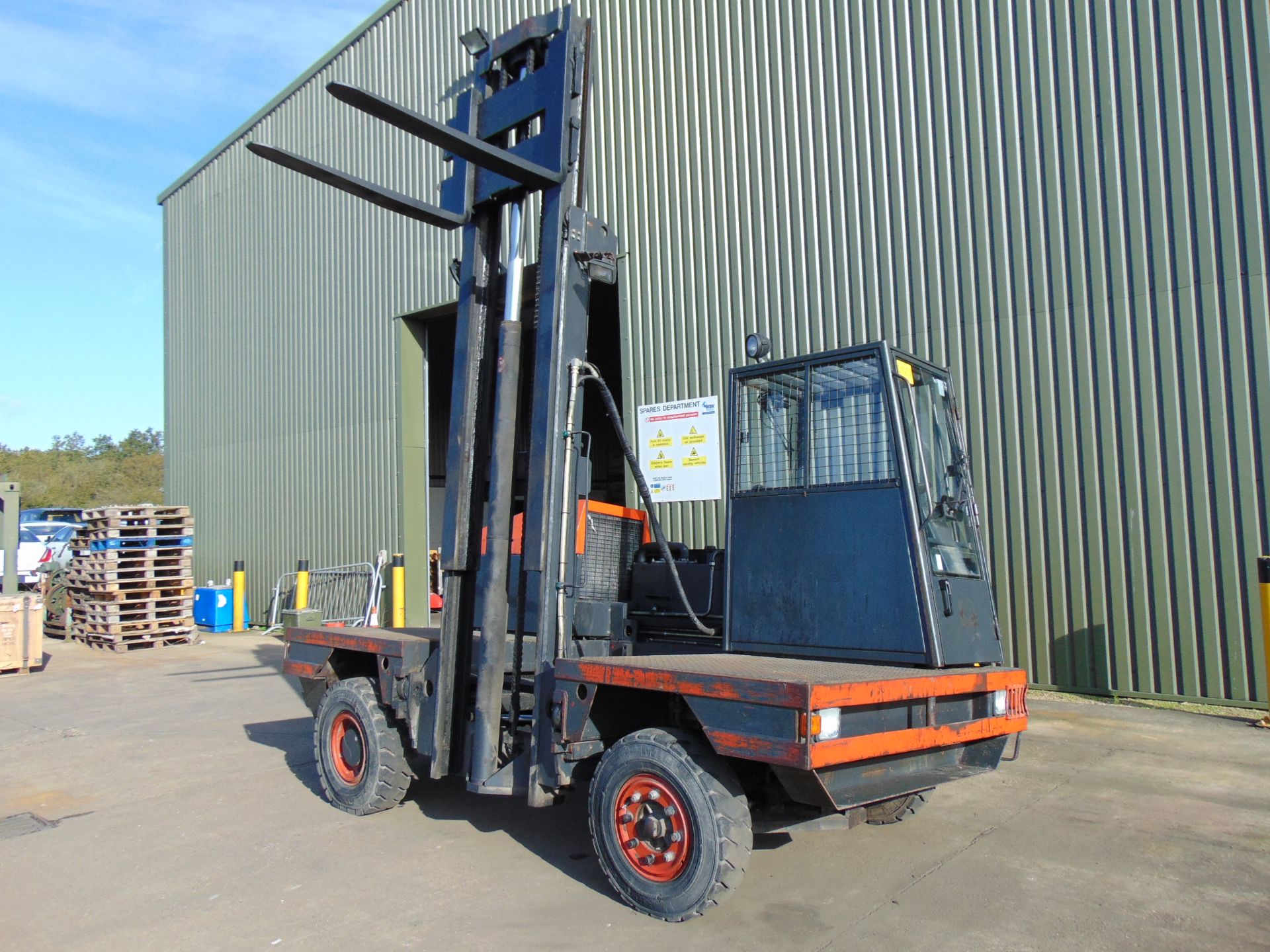 Linde S50 Sideloader Diesel Forklift - Image 4 of 22