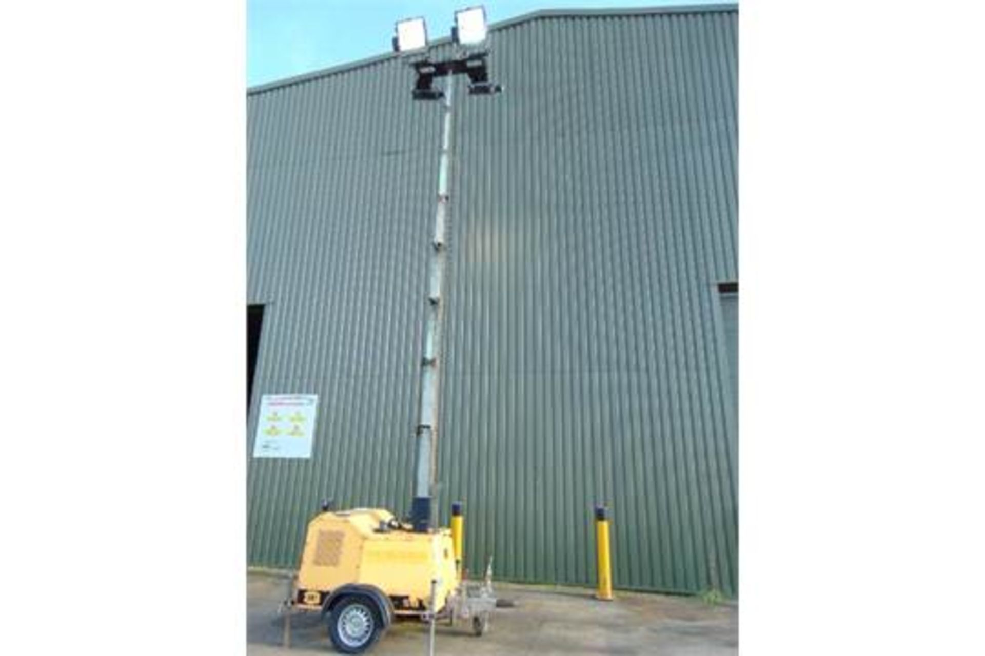 SMC TL90 Perkins Diesel Powered Trailer Mounted Lighting Tower