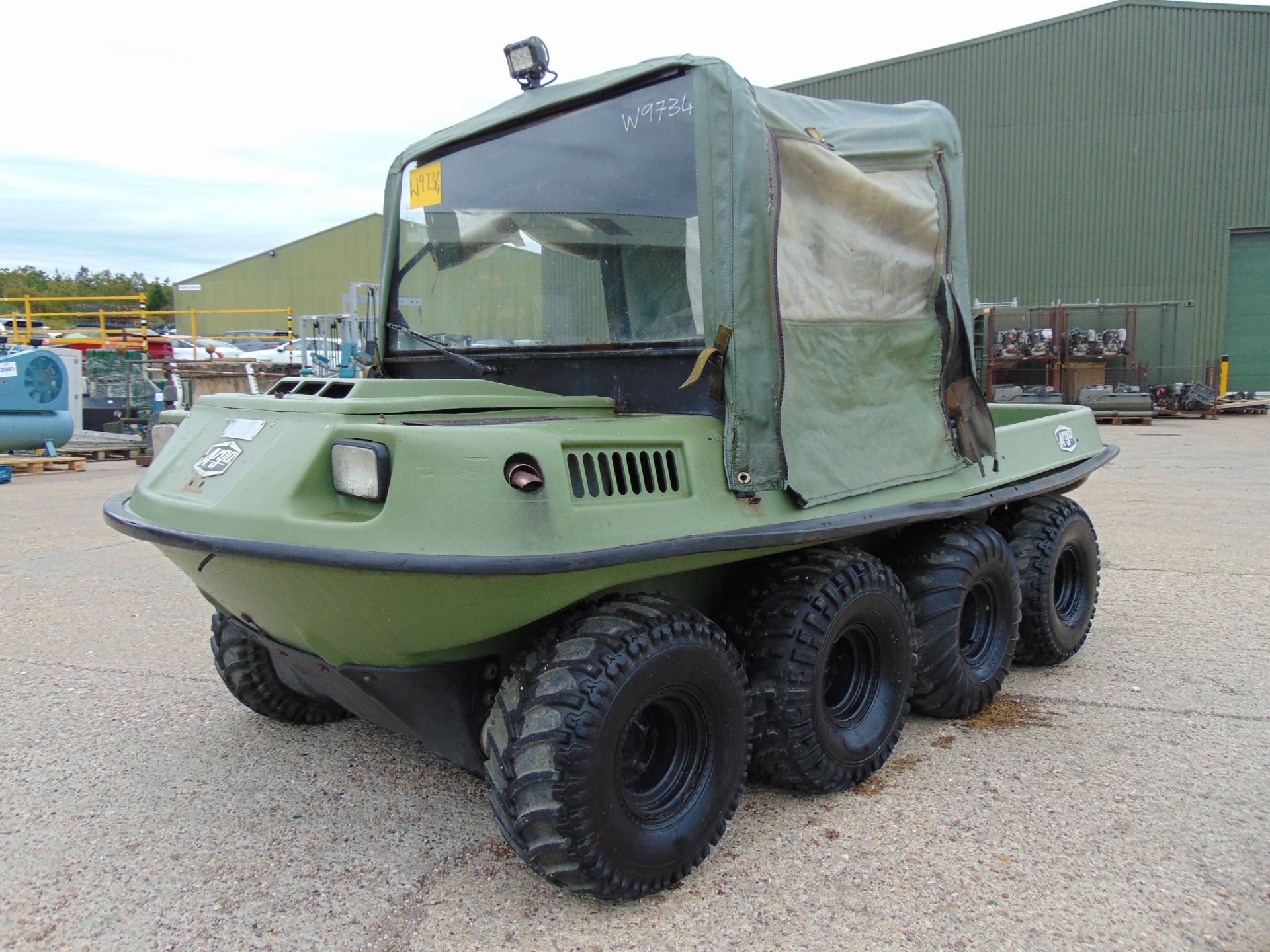 Argocat 8x8 Magnum Amphibious ATV with Canopy - Image 4 of 16