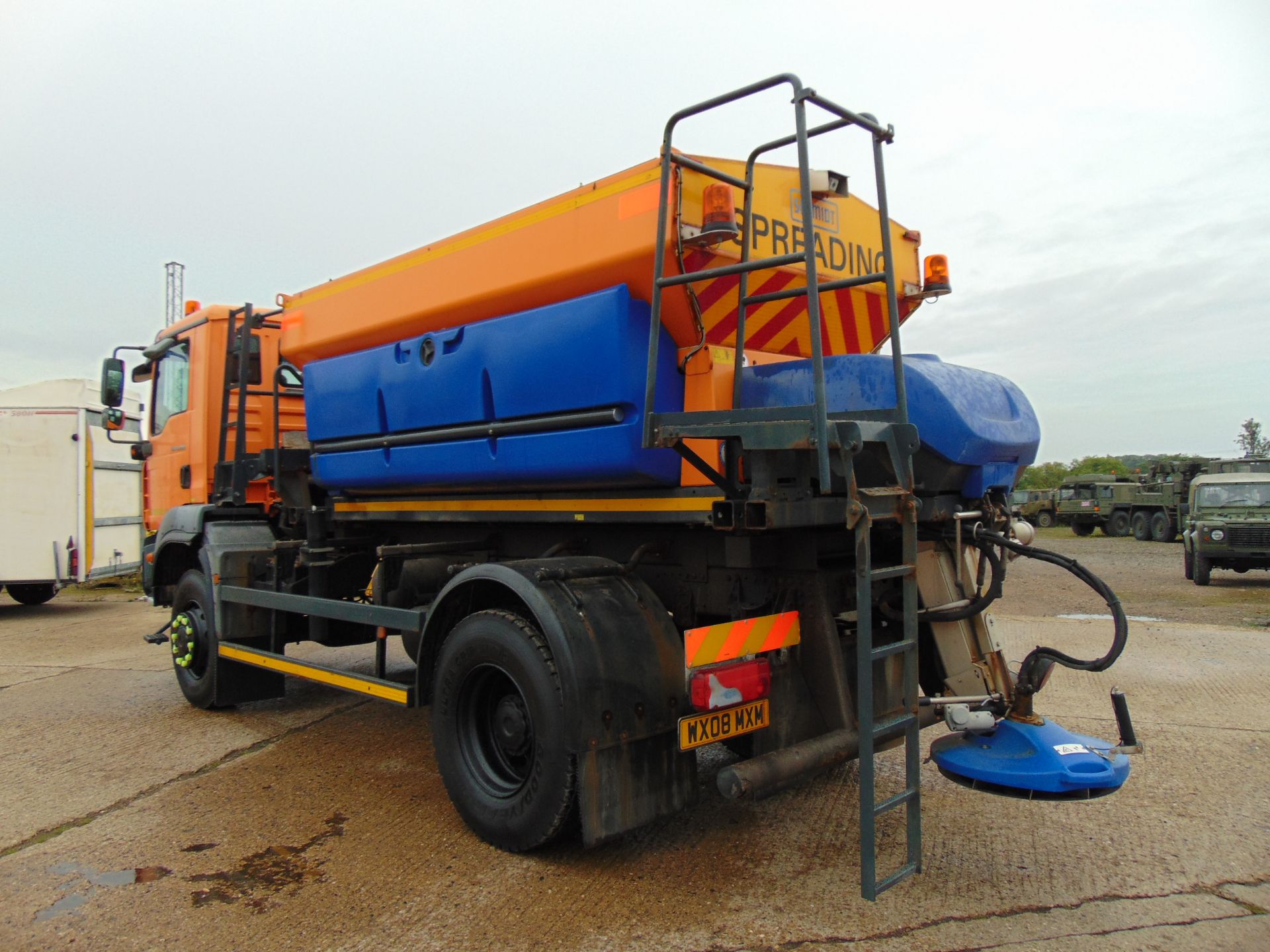 2008 MAN TGM 18.280 18T 4wd Gritter Lorry C/W Schmidt Gritter Body - Image 8 of 21