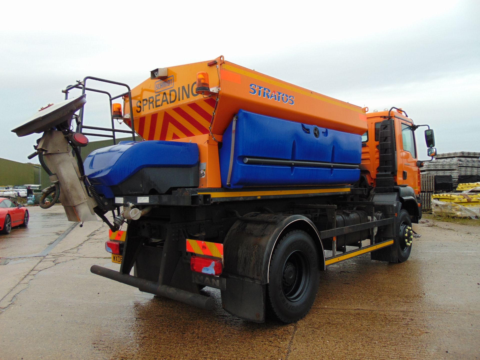 2008 MAN TGM 18.280 18T 4wd Gritter Lorry C/W Schmidt Gritter Body - Image 8 of 23