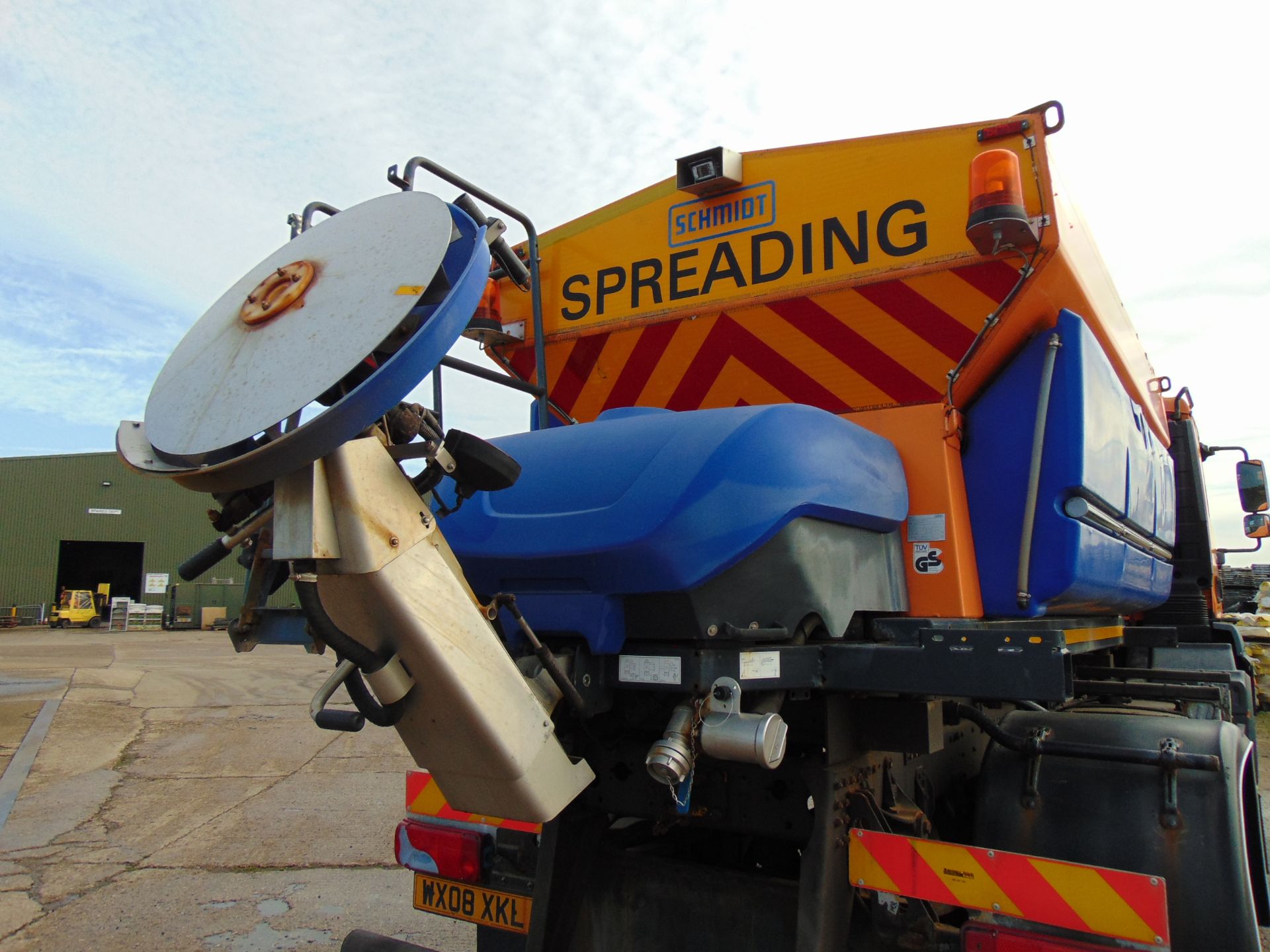 2008 MAN TGM 18.280 18T 4wd Gritter Lorry C/W Schmidt Gritter Body - Image 9 of 21