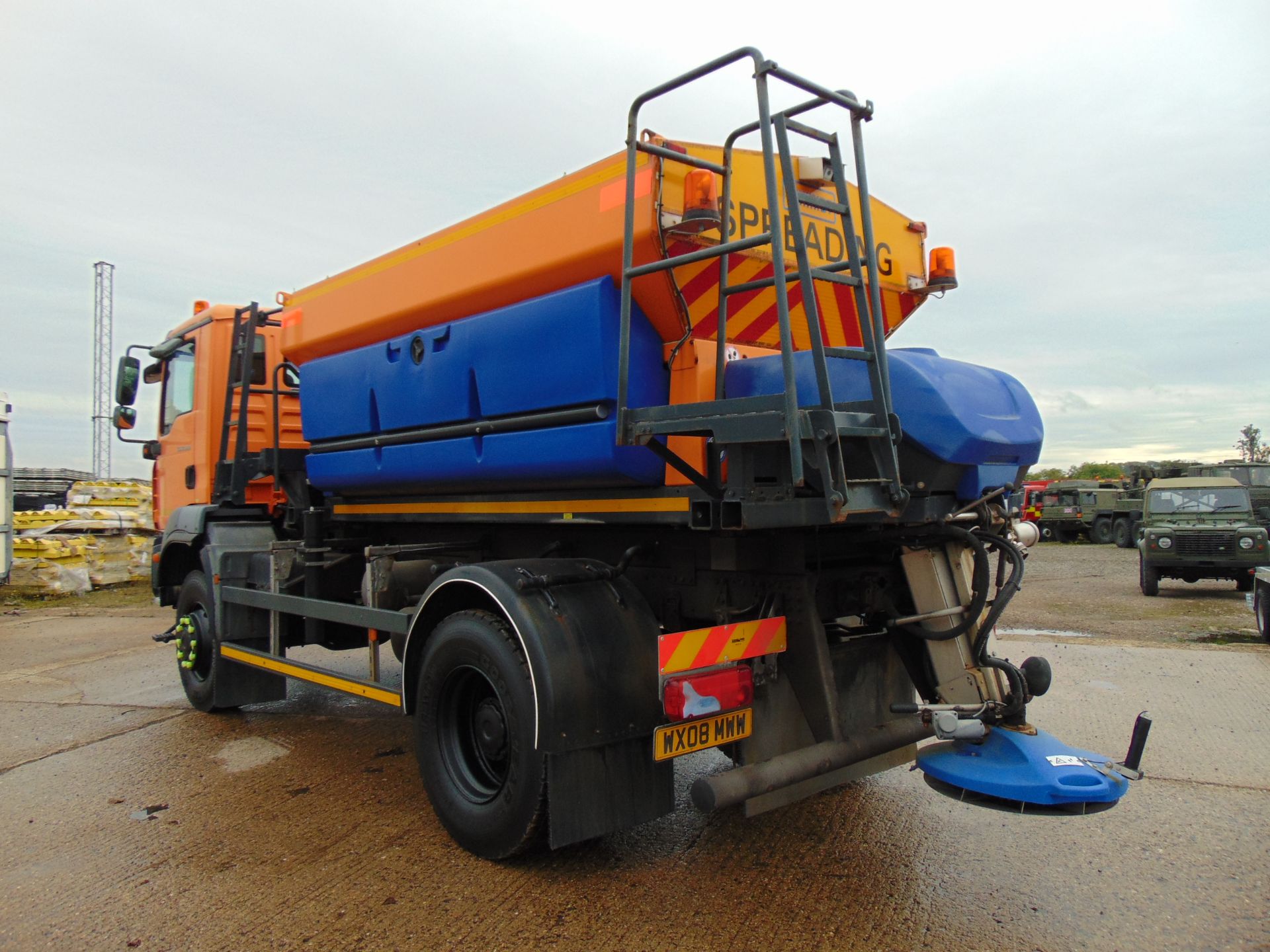 2008 MAN TGM 18.280 18T 4wd Gritter Lorry C/W Schmidt Gritter Body - Image 6 of 20