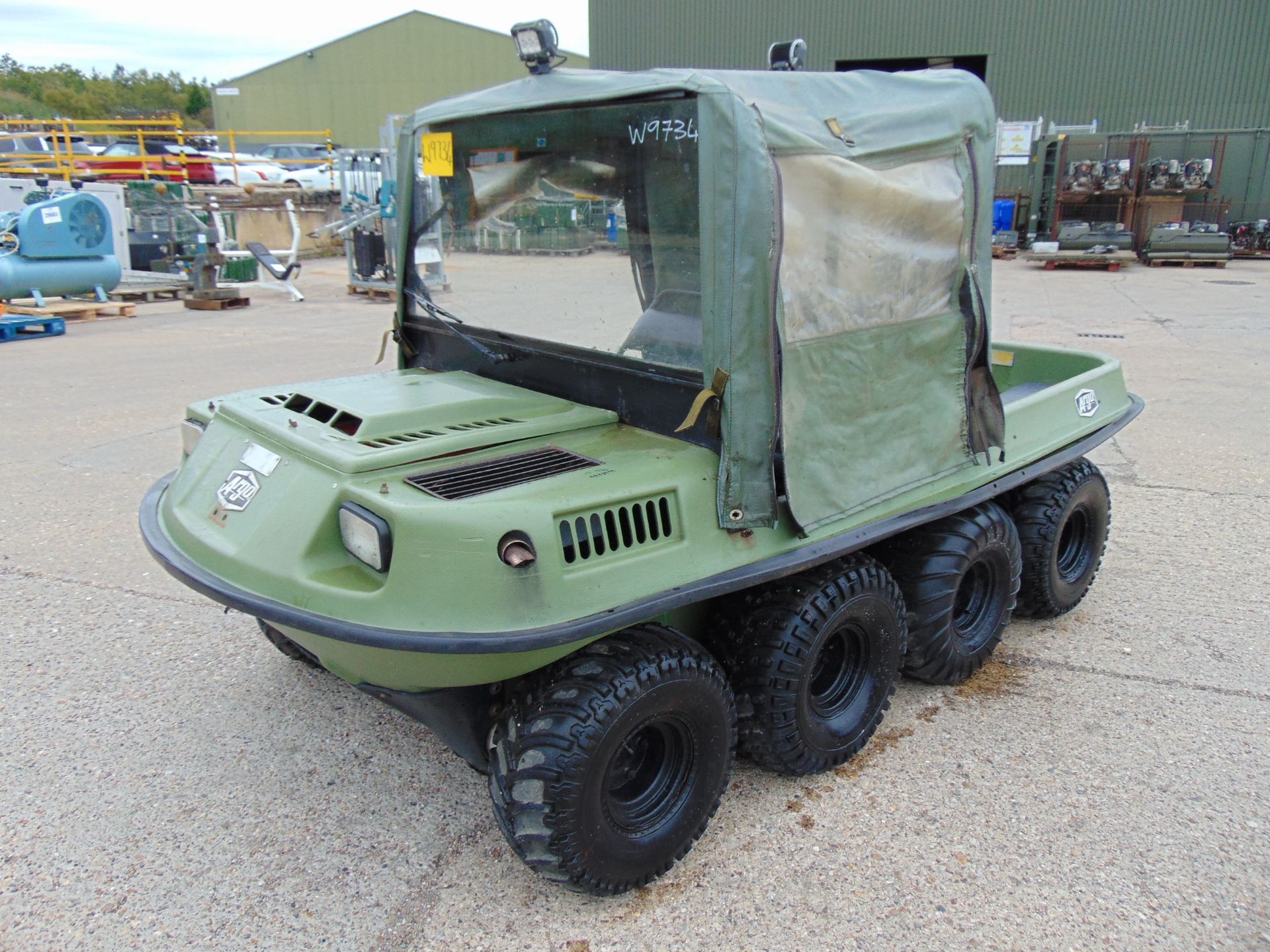 Argocat 8x8 Magnum Amphibious ATV with Canopy - Image 5 of 16