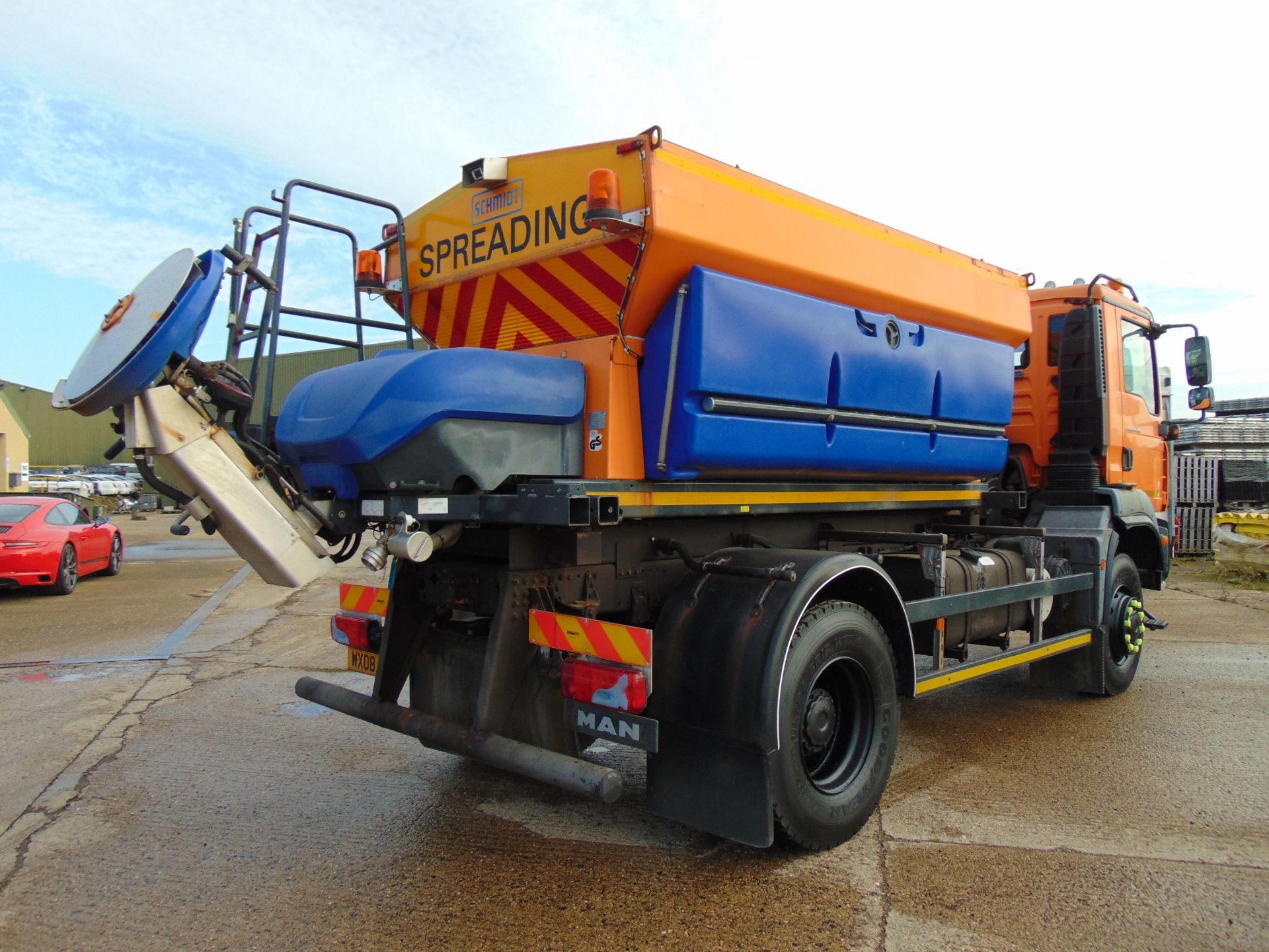 2008 MAN TGM 18.280 18T 4wd Gritter Lorry C/W Schmidt Gritter Body - Image 8 of 21