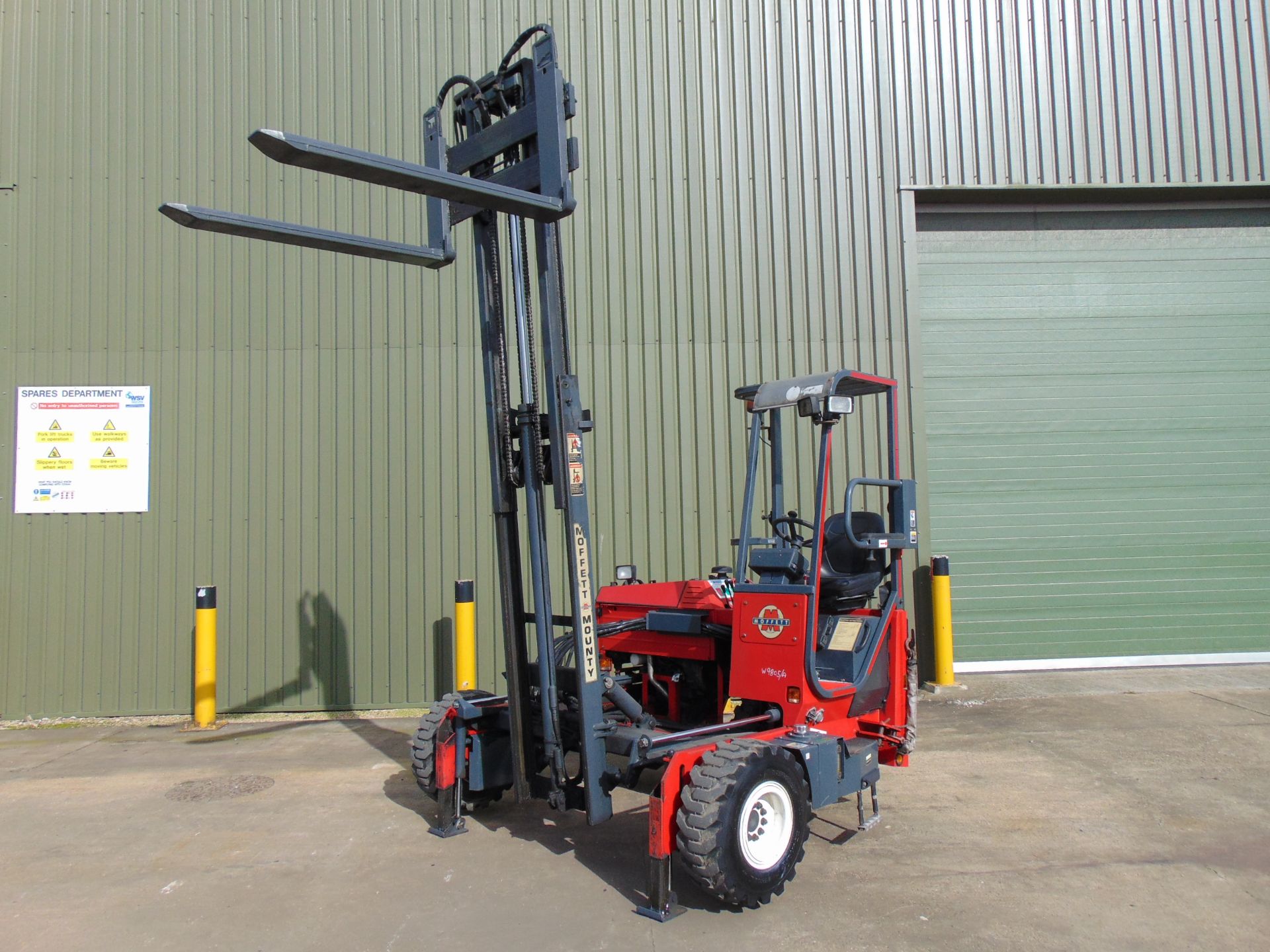 2003 Moffett Mounty M2003 Truck Mounted Forklift complete with Meijer Hydraulic Extension Forks - Image 2 of 30