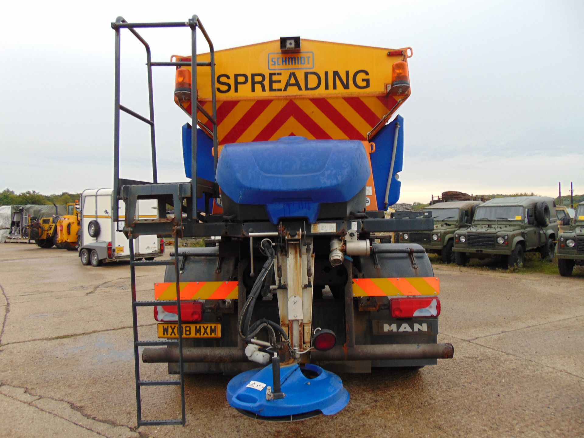 2008 MAN TGM 18.280 18T 4wd Gritter Lorry C/W Schmidt Gritter Body - Image 7 of 21