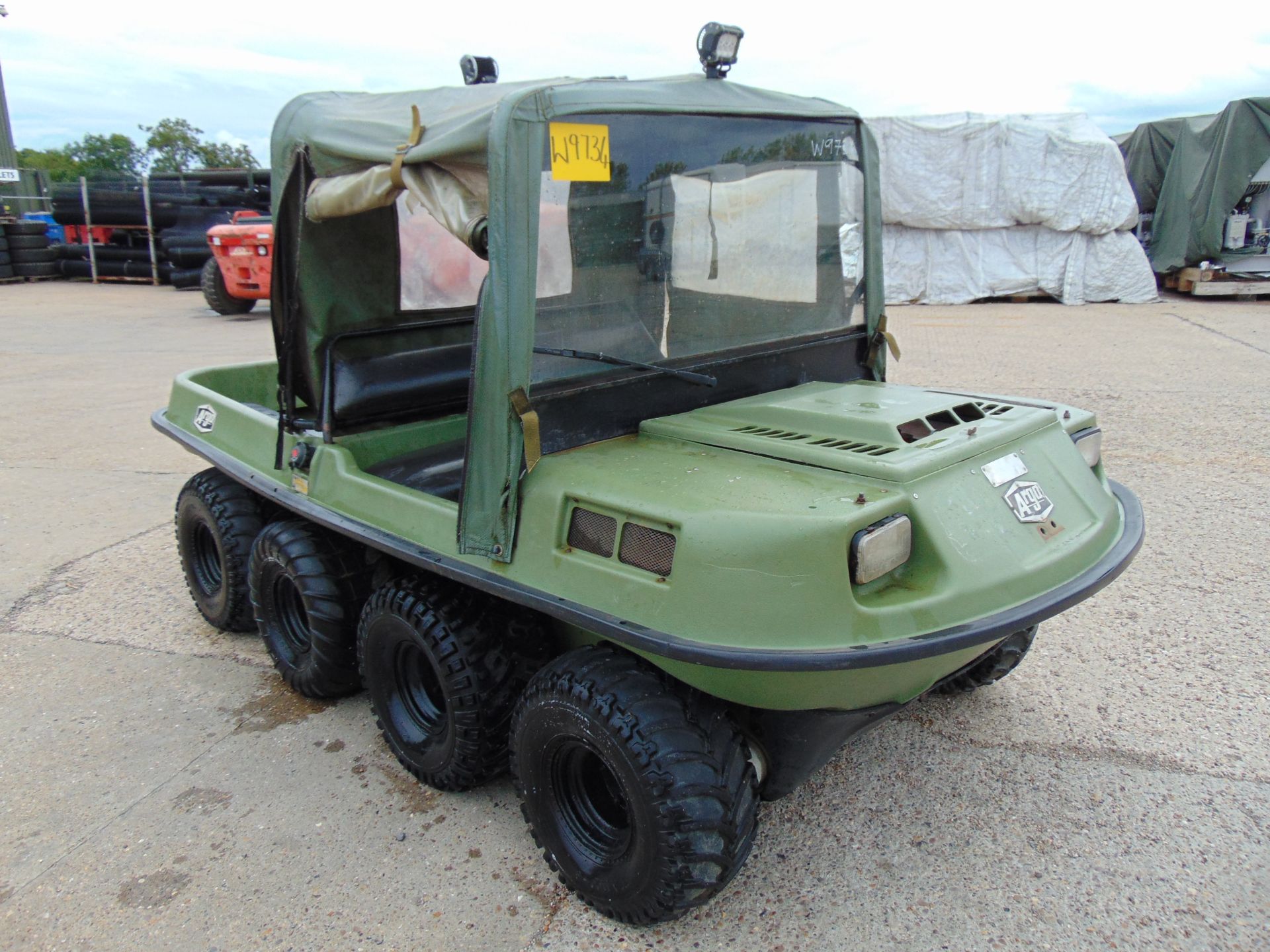 Argocat 8x8 Magnum Amphibious ATV with Canopy - Image 2 of 16