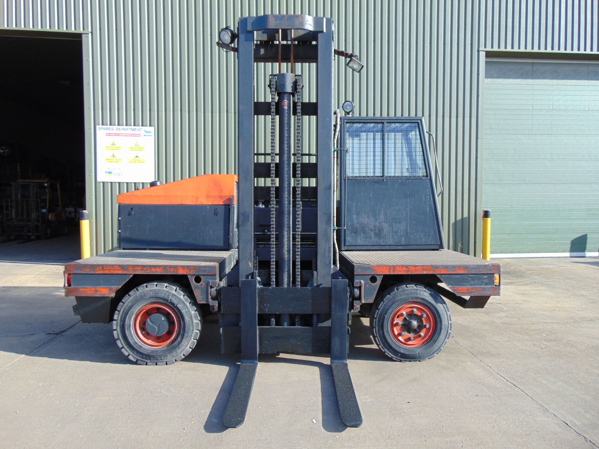 Linde S50 Sideloader Diesel Forklift