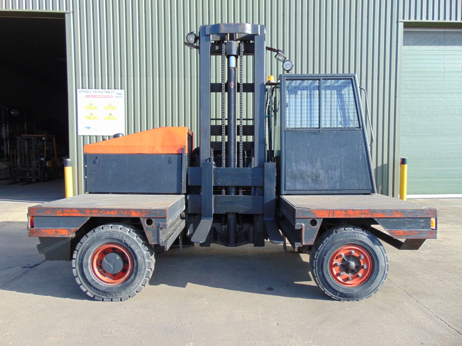 Linde S50 Sideloader Diesel Forklift - Image 2 of 22