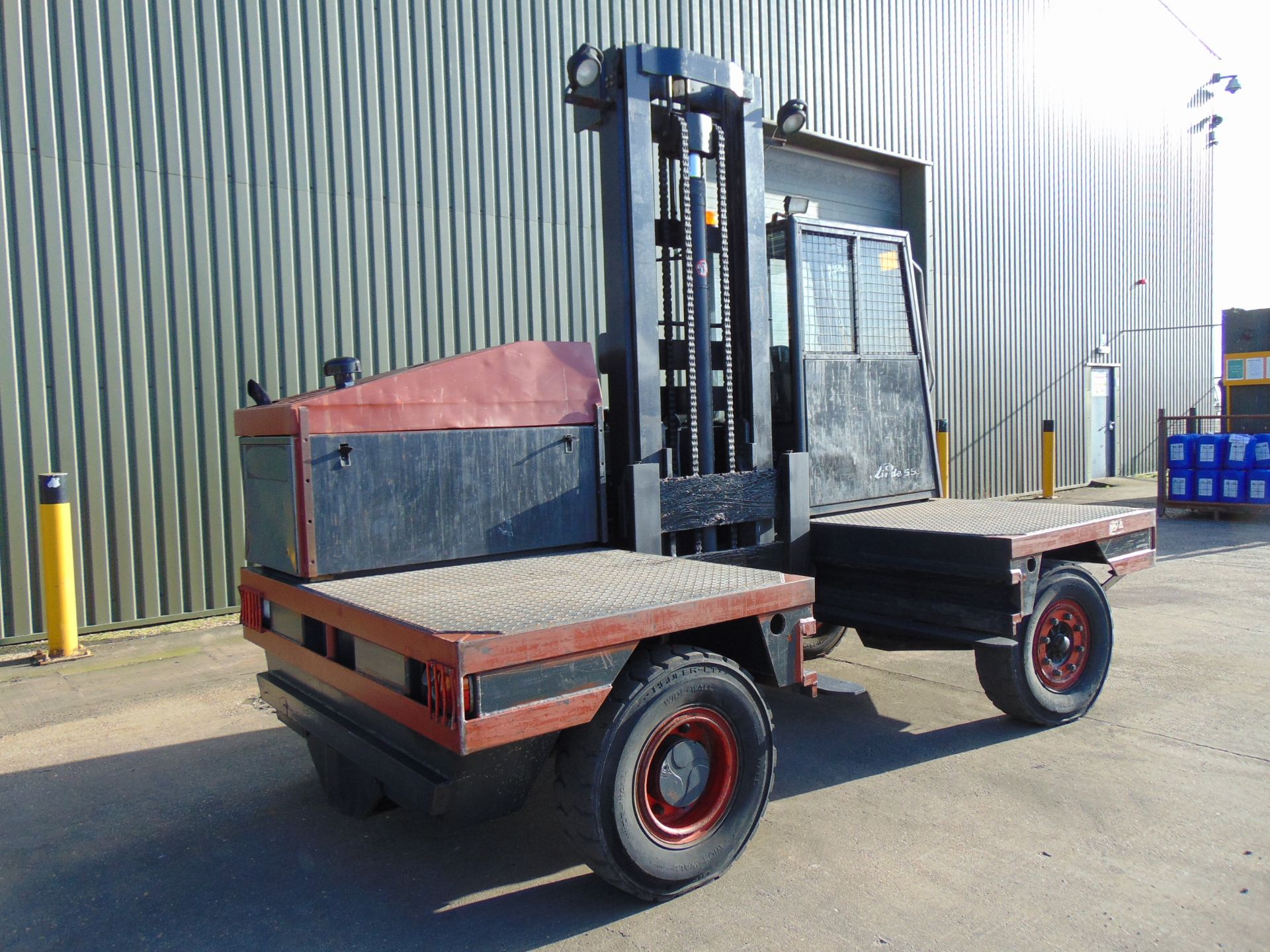 Linde S50 Sideloader Diesel Forklift - Image 8 of 22