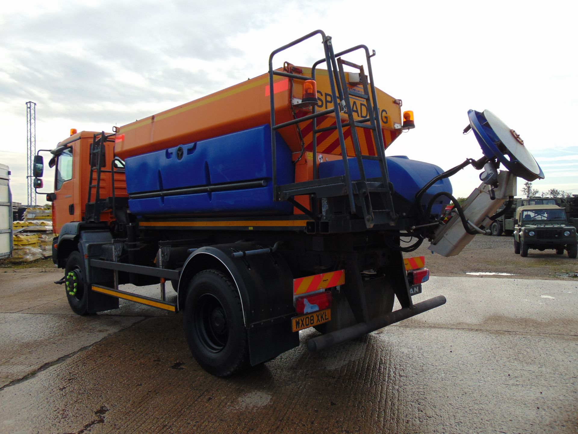 2008 MAN TGM 18.280 18T 4wd Gritter Lorry C/W Schmidt Gritter Body - Image 6 of 21