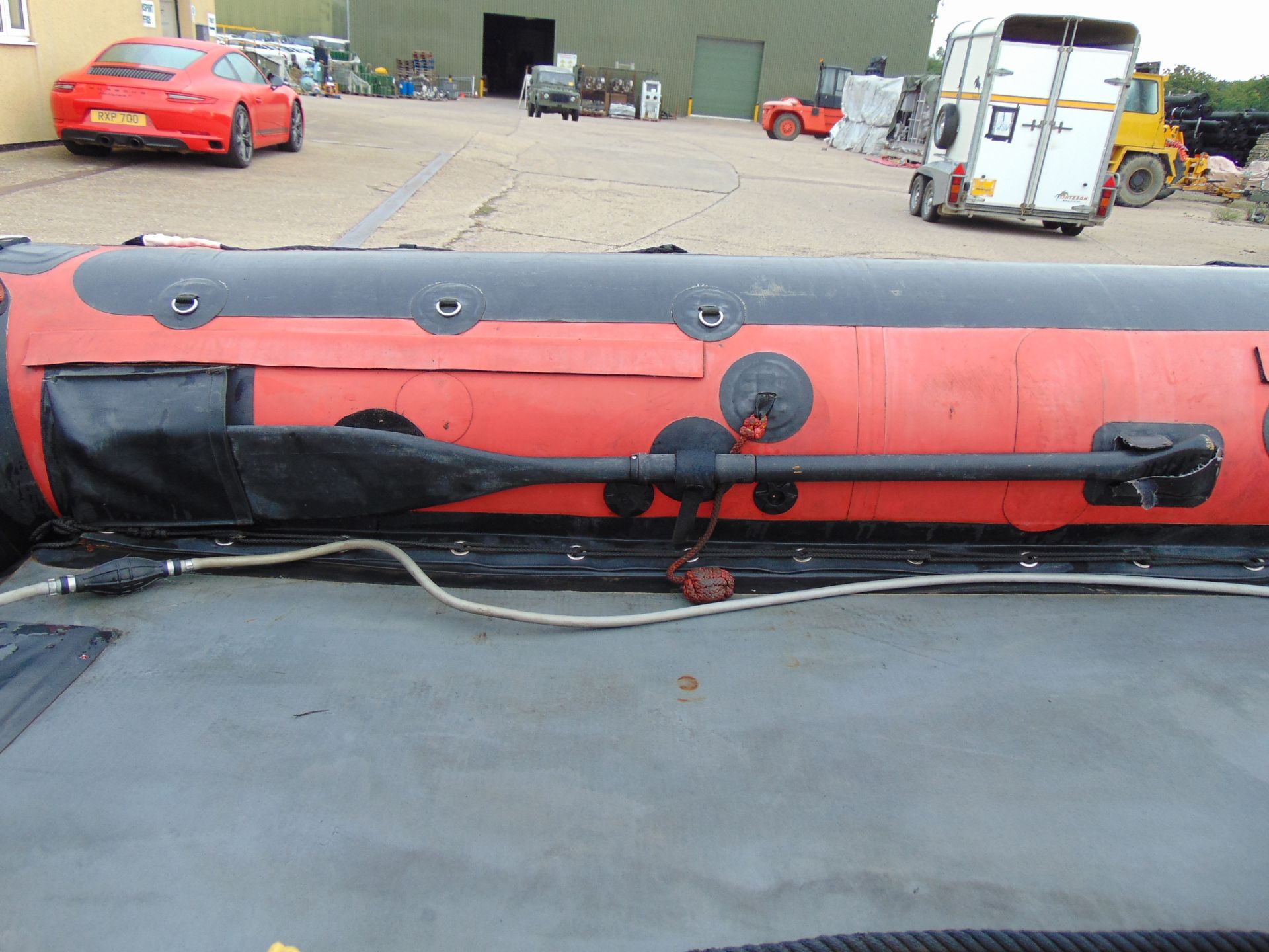 Eurocraft 440 Inflatable Rib C/W Mariner Outboard Motor and Transportation Trailer - Image 12 of 26