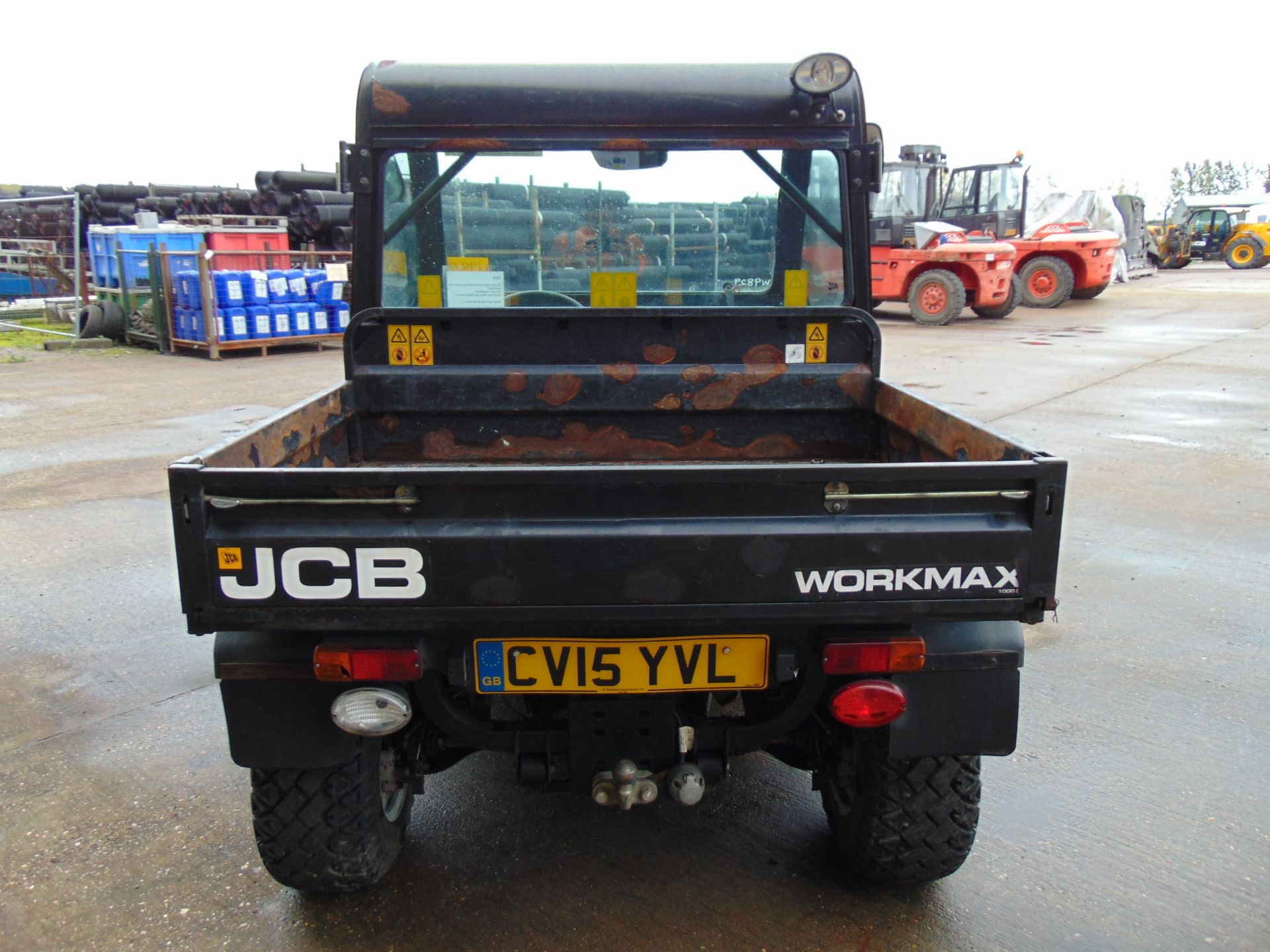 2015 JCB Workmax 1000D 4WD Diesel Utility Vehicle UTV ONLY 746 HOURS! - Image 7 of 15