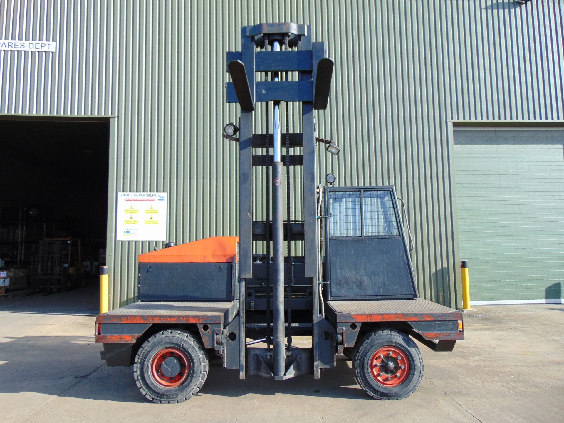 Linde S50 Sideloader Diesel Forklift - Image 3 of 22