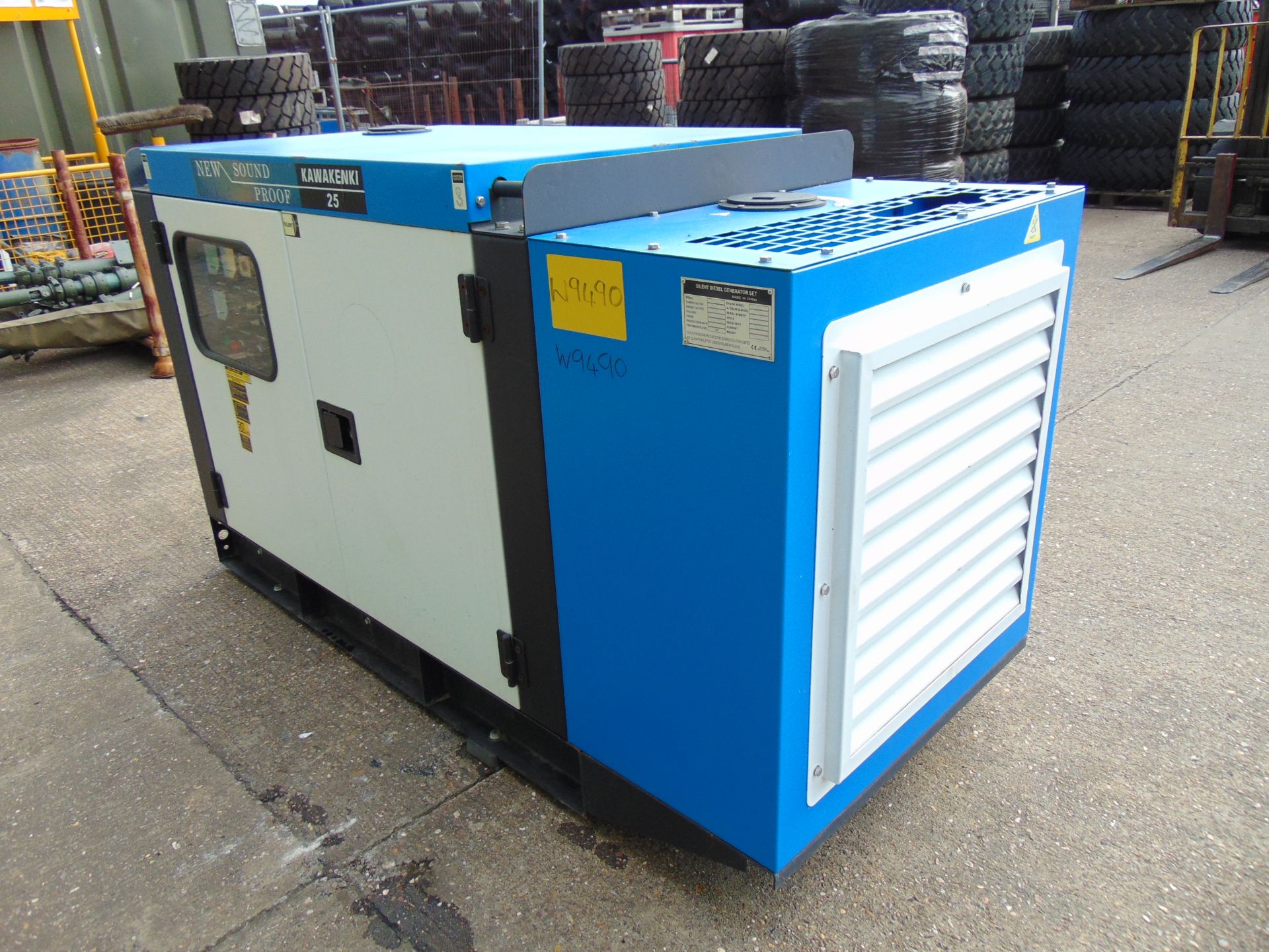 UNISSUED 25 KVA 3 Phase Silent Diesel Generator Set - Image 8 of 18