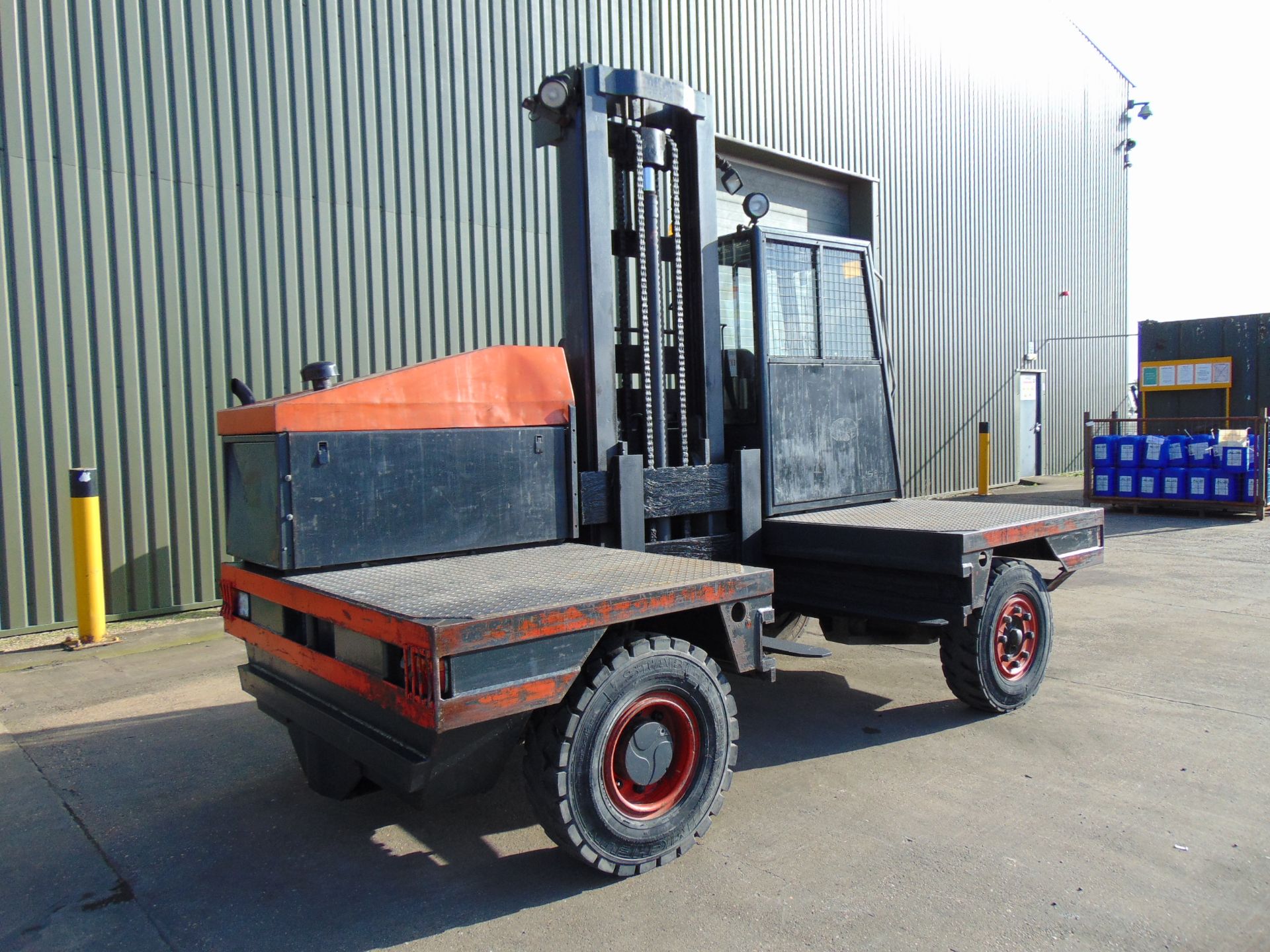 Linde S50 Sideloader Diesel Forklift - Image 8 of 22