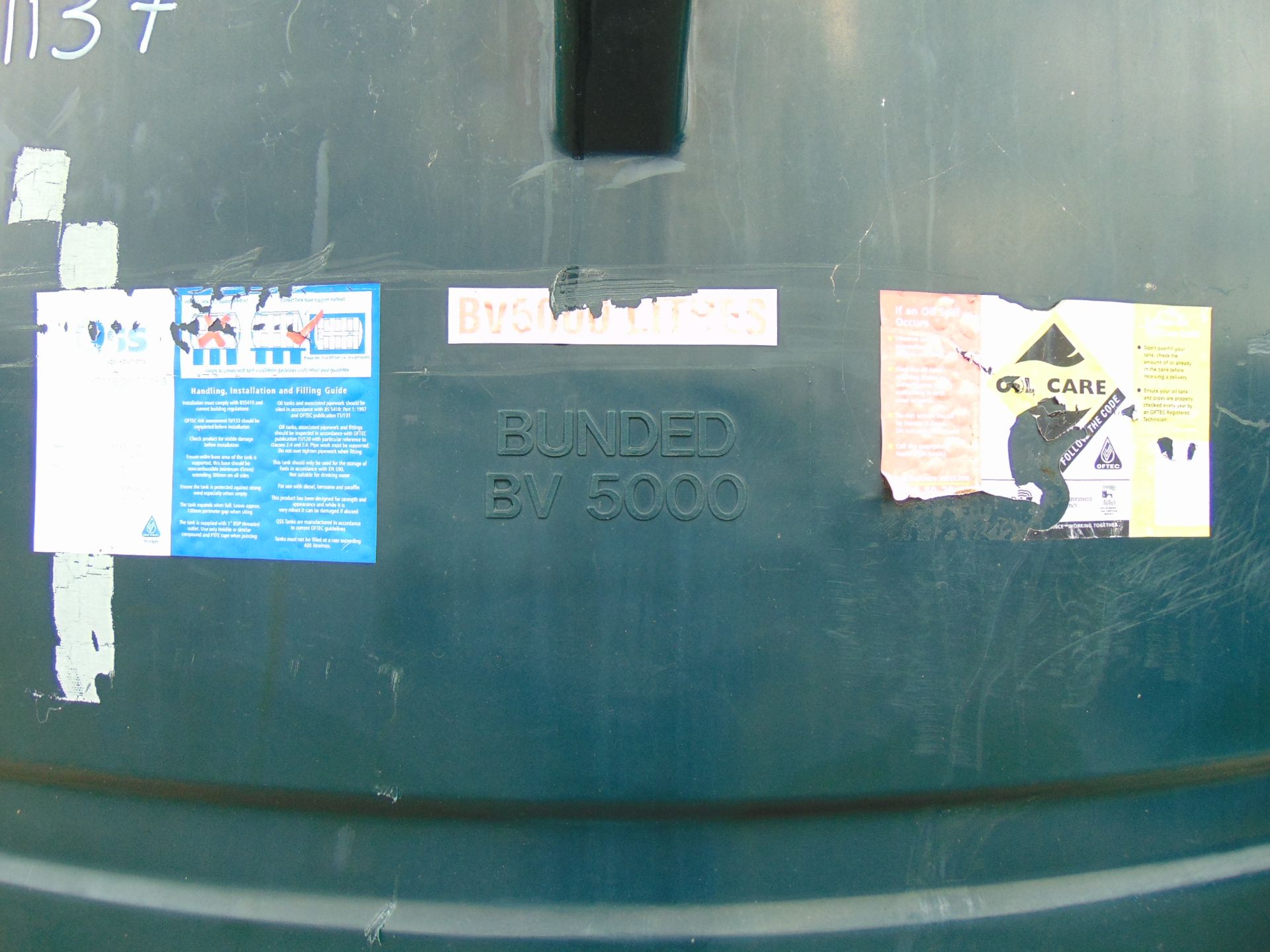 5000 Litre Bunded Oil Tank - Image 6 of 9