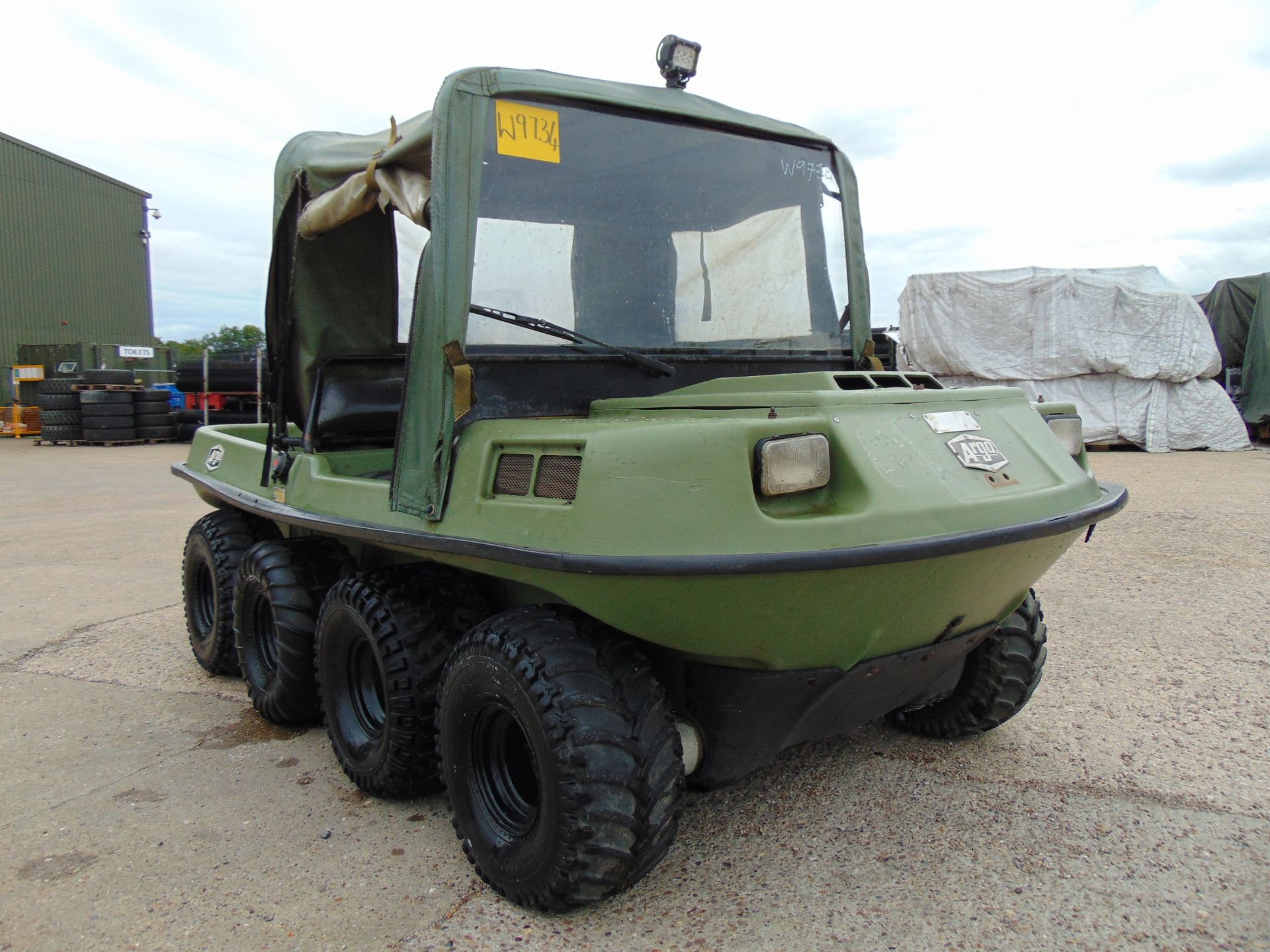 Argocat 8x8 Magnum Amphibious ATV with Canopy