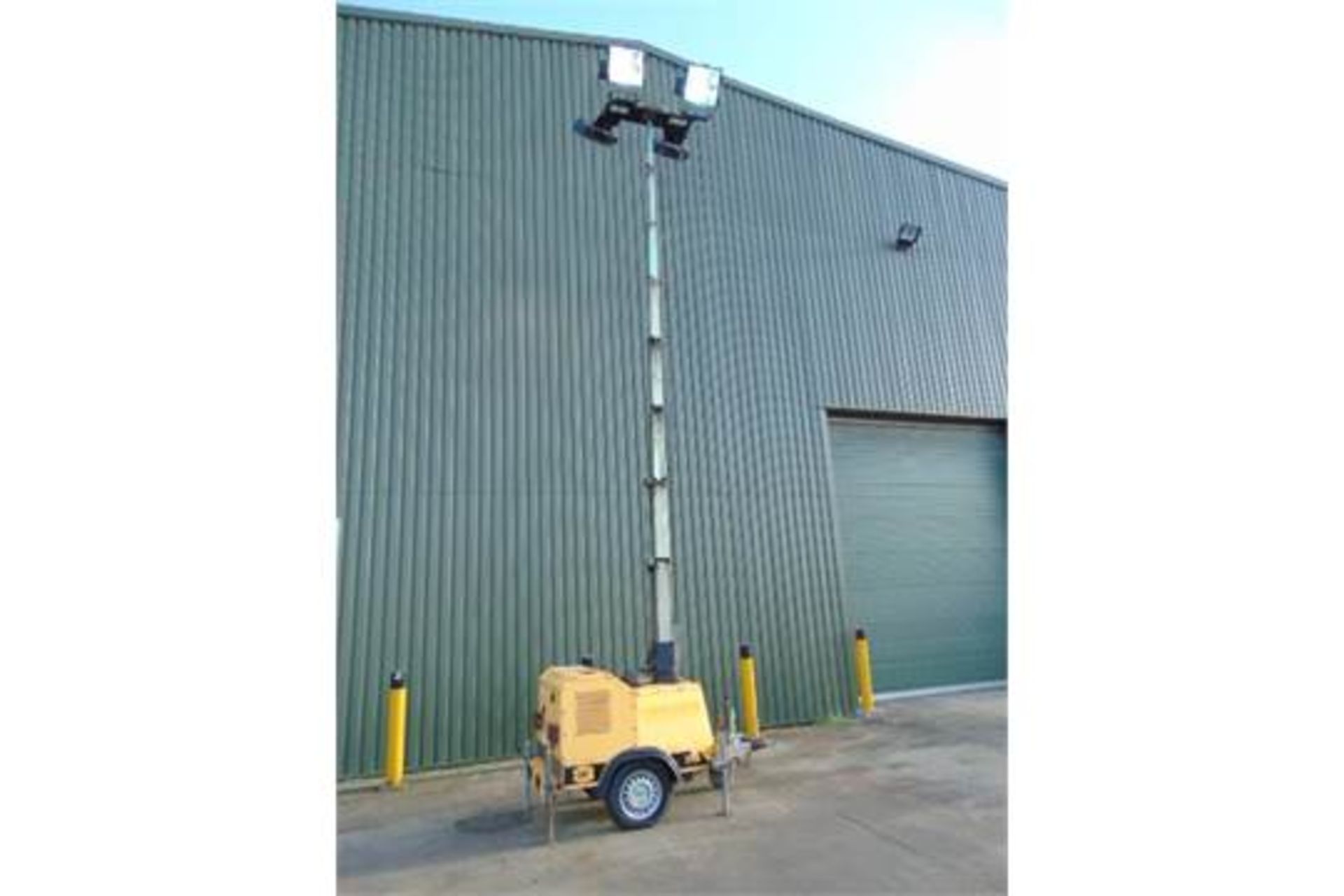 SMC TL90 Perkins Diesel Powered Trailer Mounted Lighting Tower - Image 3 of 16