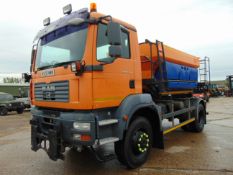 2008 MAN TGM 18.280 18T 4wd Gritter Lorry C/W Schmidt Gritter Body