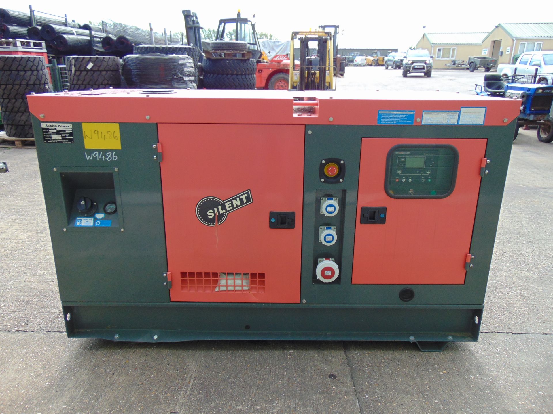 UNISSUED 50 KVA 3 Phase Silent Diesel Generator Set