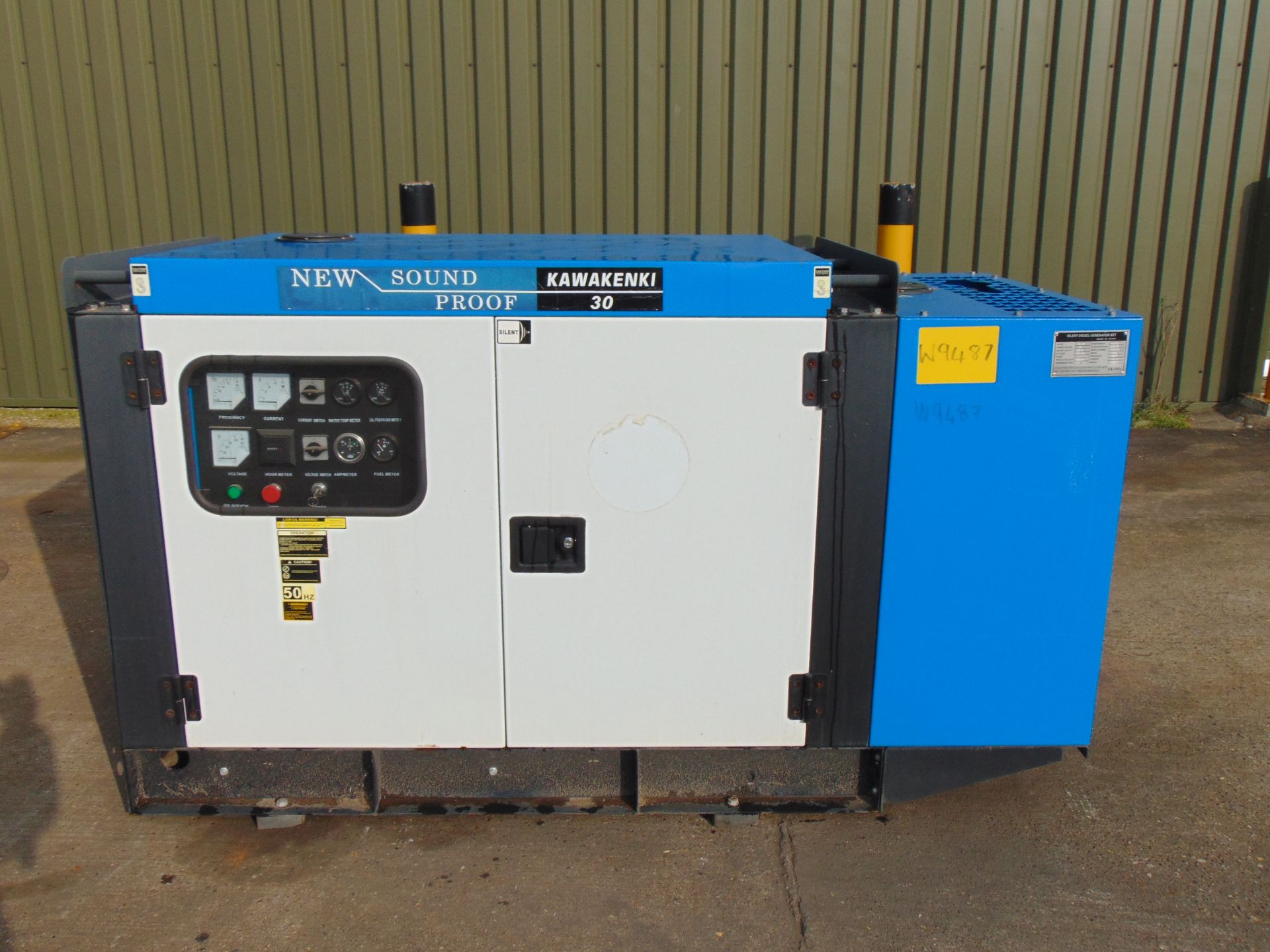 UNISSUED 30 KVA 3 Phase Silent Diesel Generator Set