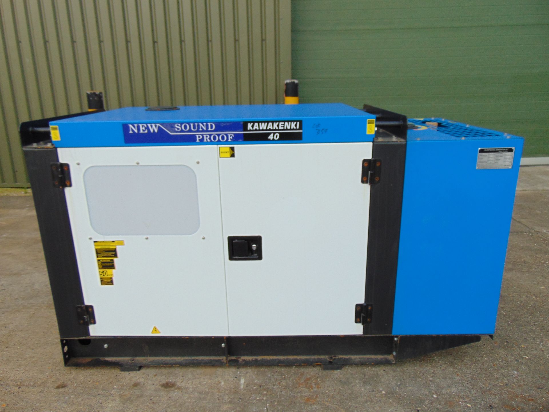 UNISSUED 40 KVA 3 Phase Silent Diesel Generator Set