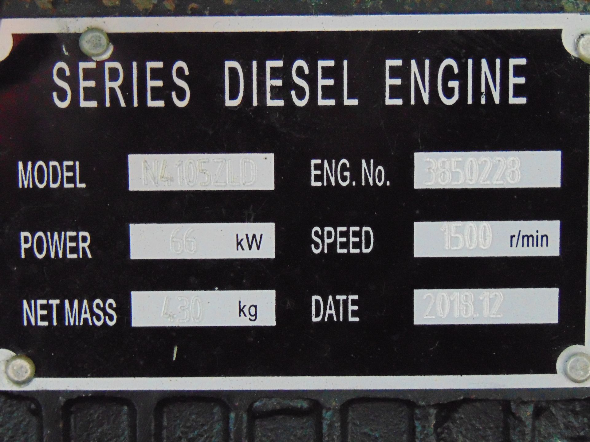 UNISSUED 70 KVA 3 Phase Silent Diesel Generator Set - Image 12 of 13