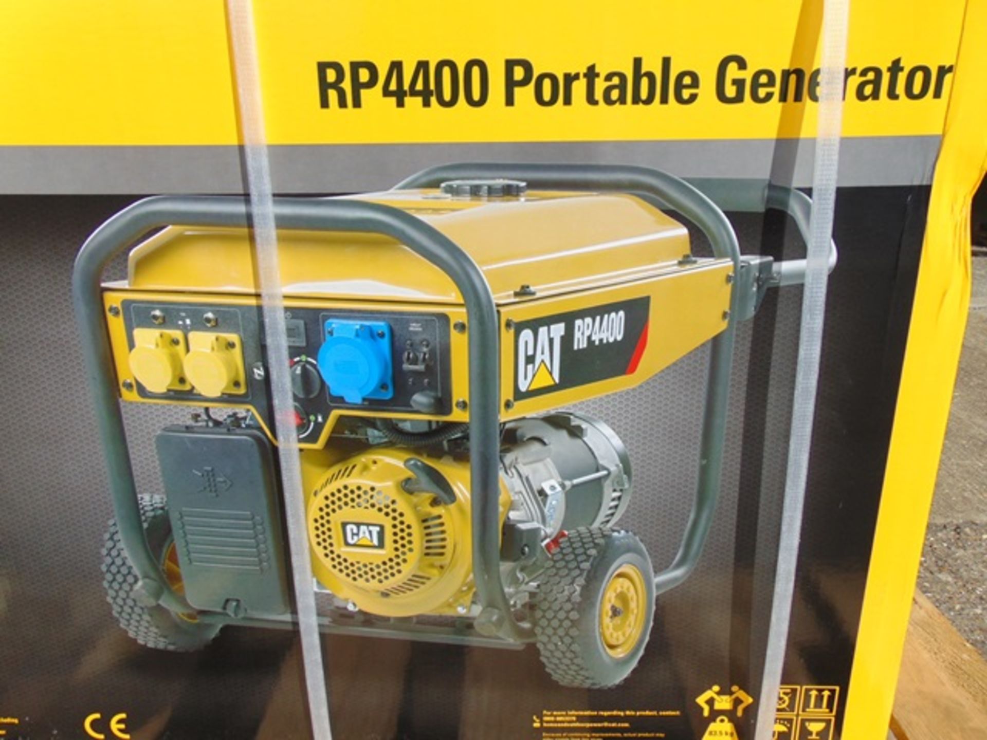 UNISSUED Caterpillar RP4400 Industrial Petrol Generator Set - Image 3 of 10