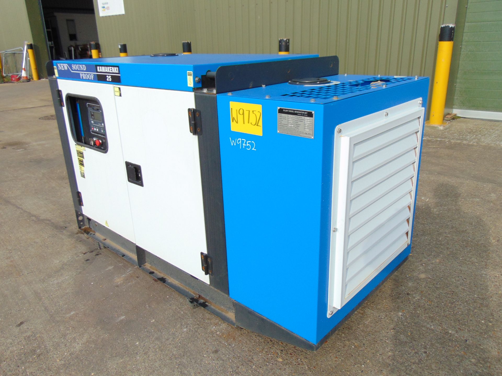 UNISSUED 25 KVA 3 Phase Silent Diesel Generator Set - Image 3 of 15