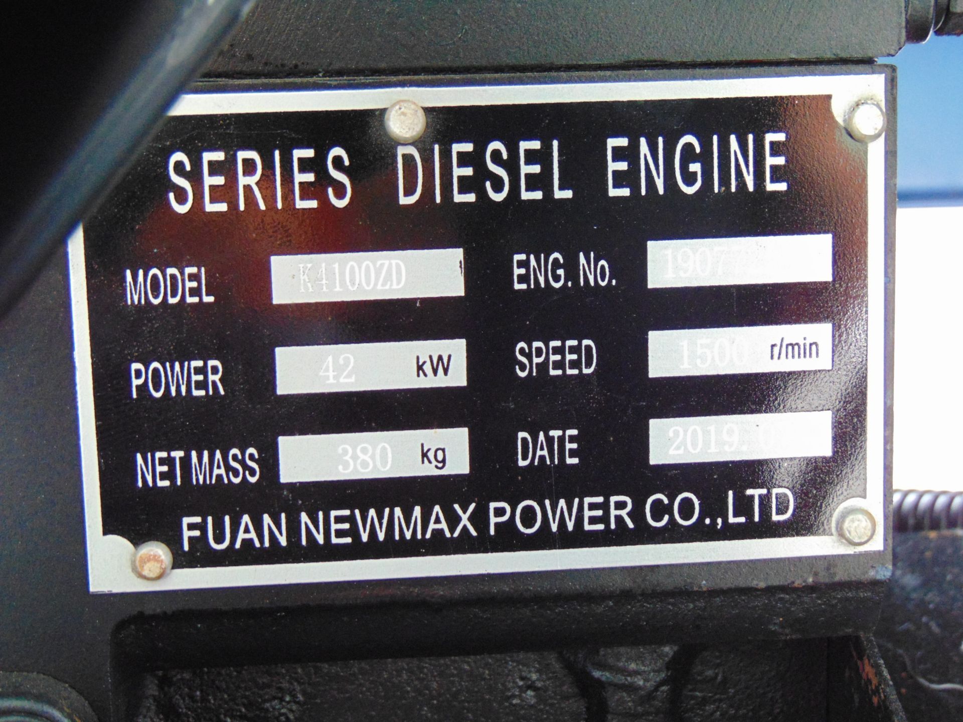 UNISSUED 40 KVA 3 Phase Silent Diesel Generator Set - Image 12 of 14