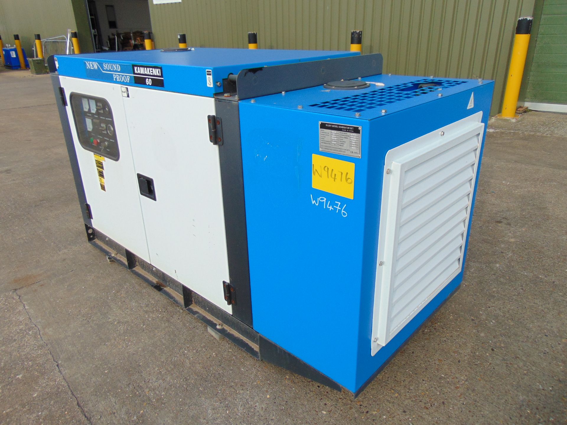 UNISSUED 60 KVA 3 Phase Silent Diesel Generator Set - Image 3 of 12