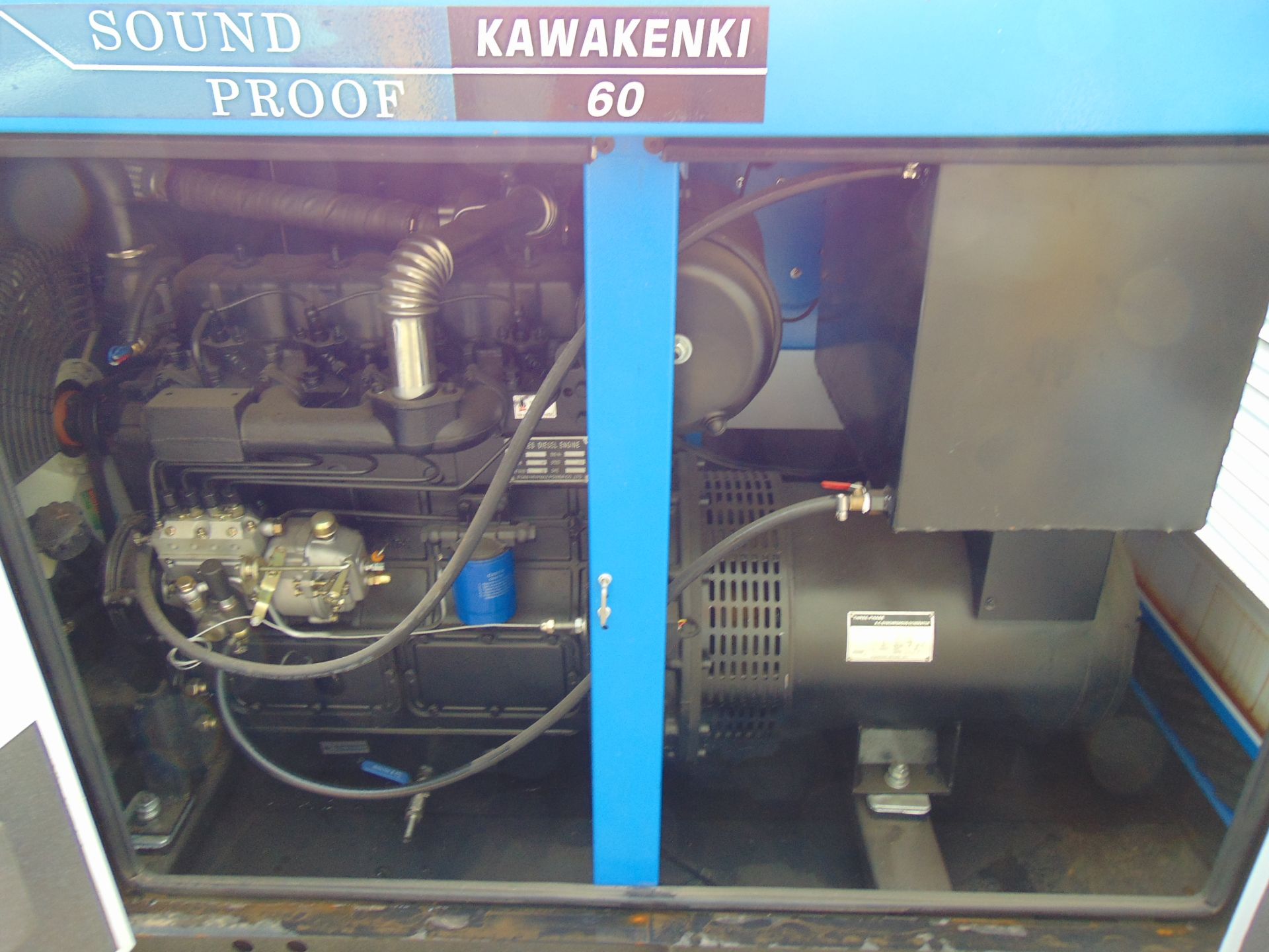 UNISSUED 60 KVA 3 Phase Silent Diesel Generator Set - Image 12 of 15