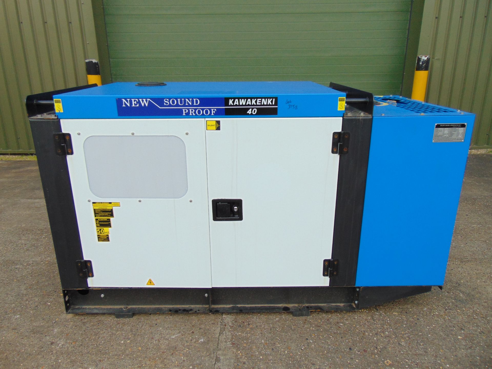 UNISSUED 40 KVA 3 Phase Silent Diesel Generator Set