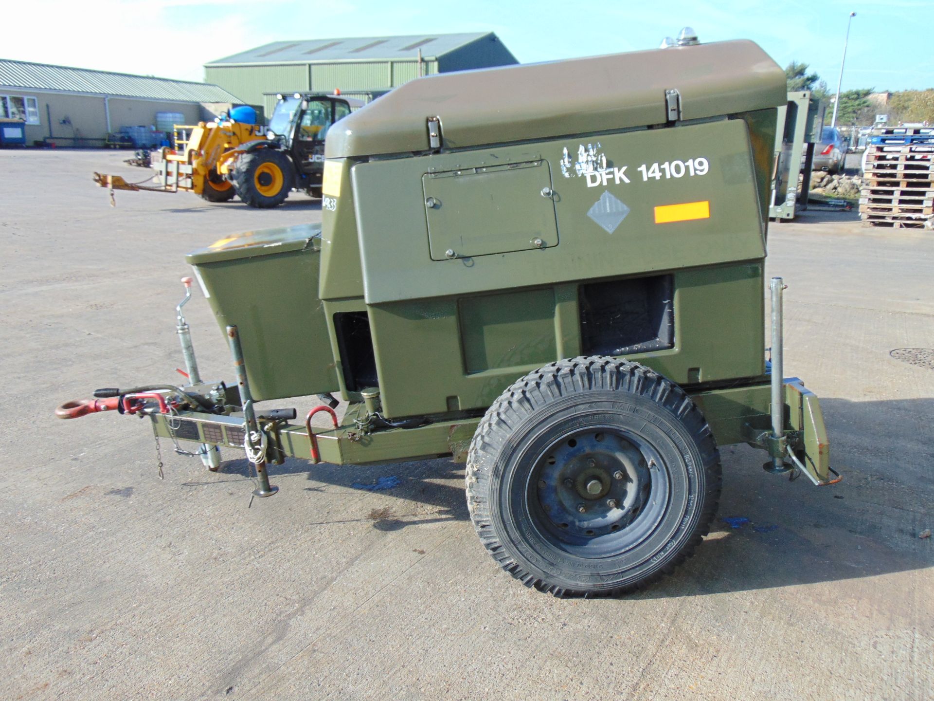 Ex Uk Royal Air Force Trailer Mounted 25 KVA Generator - Image 3 of 15