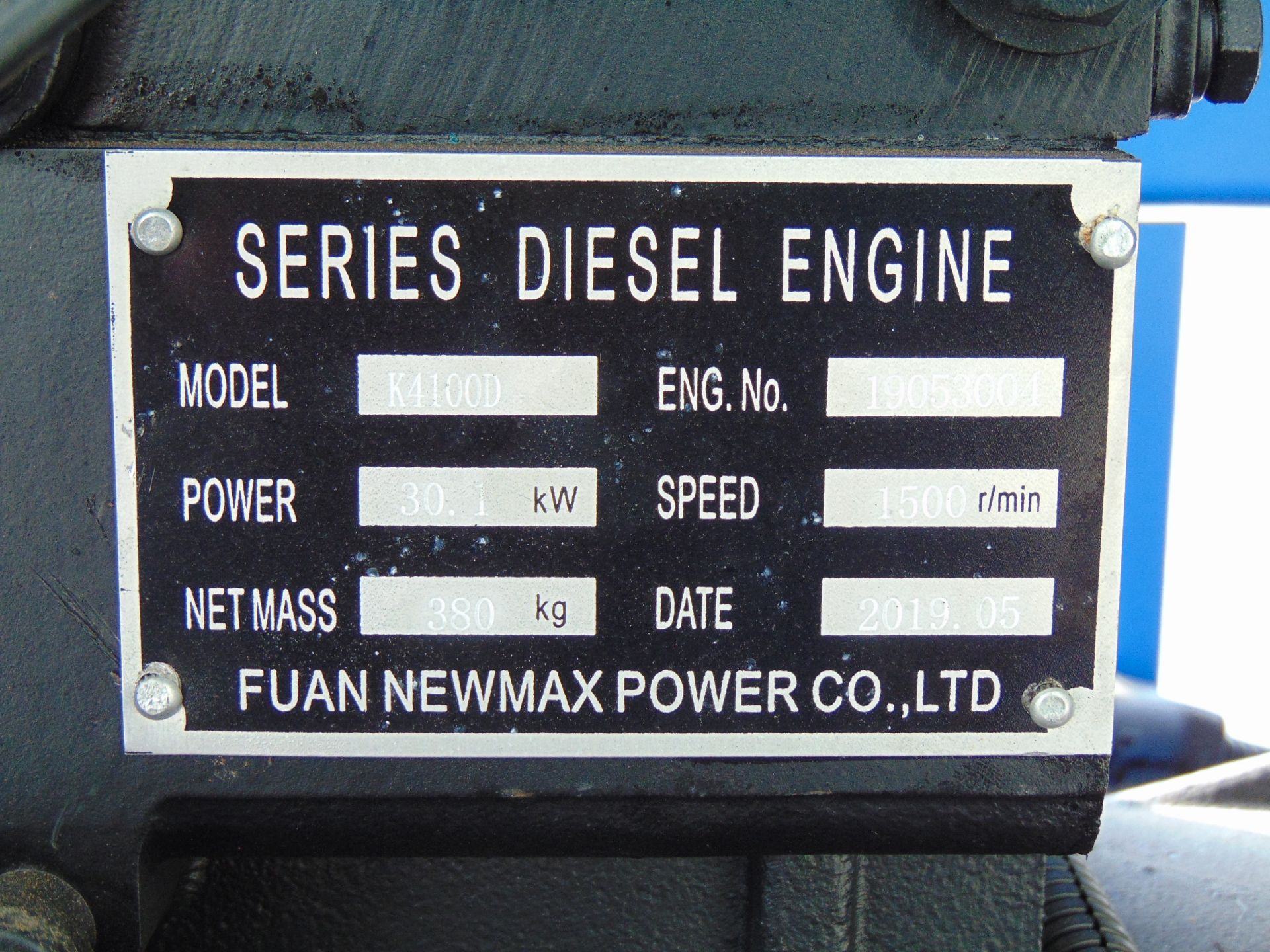 UNISSUED 30 KVA 3 Phase Silent Diesel Generator Set - Image 13 of 14