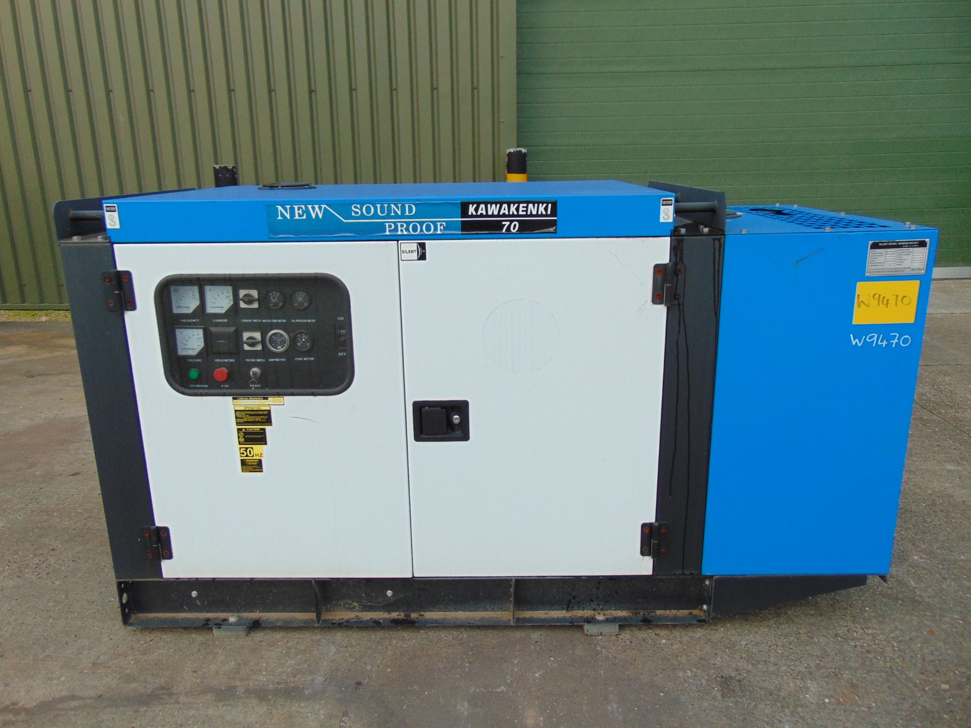 UNISSUED 70 KVA 3 Phase Silent Diesel Generator Set