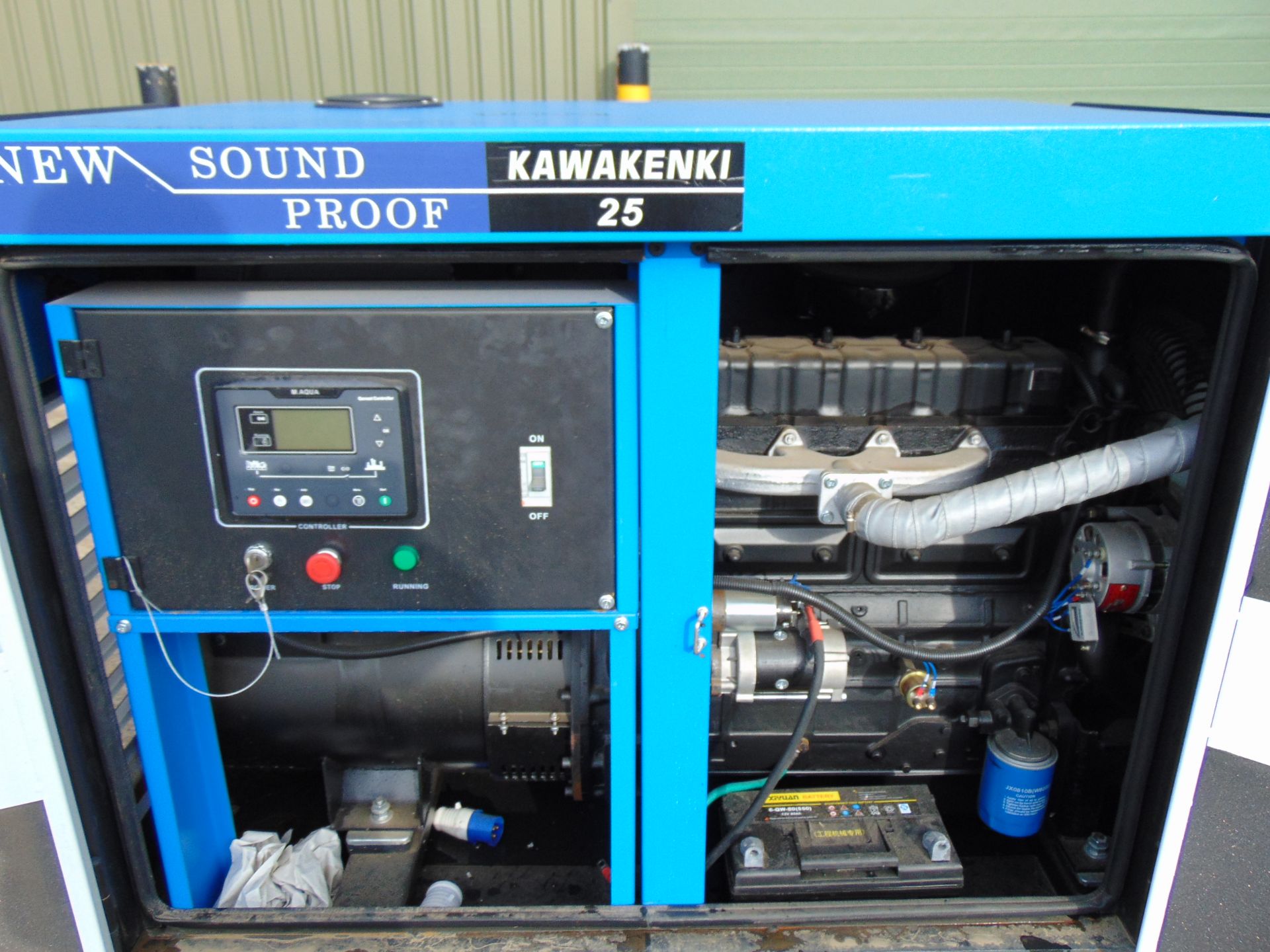 UNISSUED 25 KVA 3 Phase Silent Diesel Generator Set - Image 8 of 15