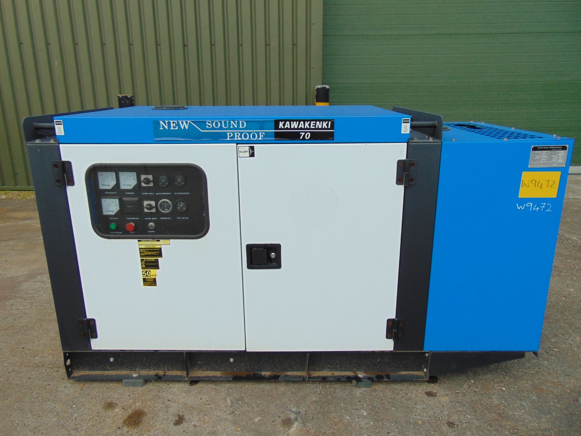 UNISSUED 70 KVA 3 Phase Silent Diesel Generator Set