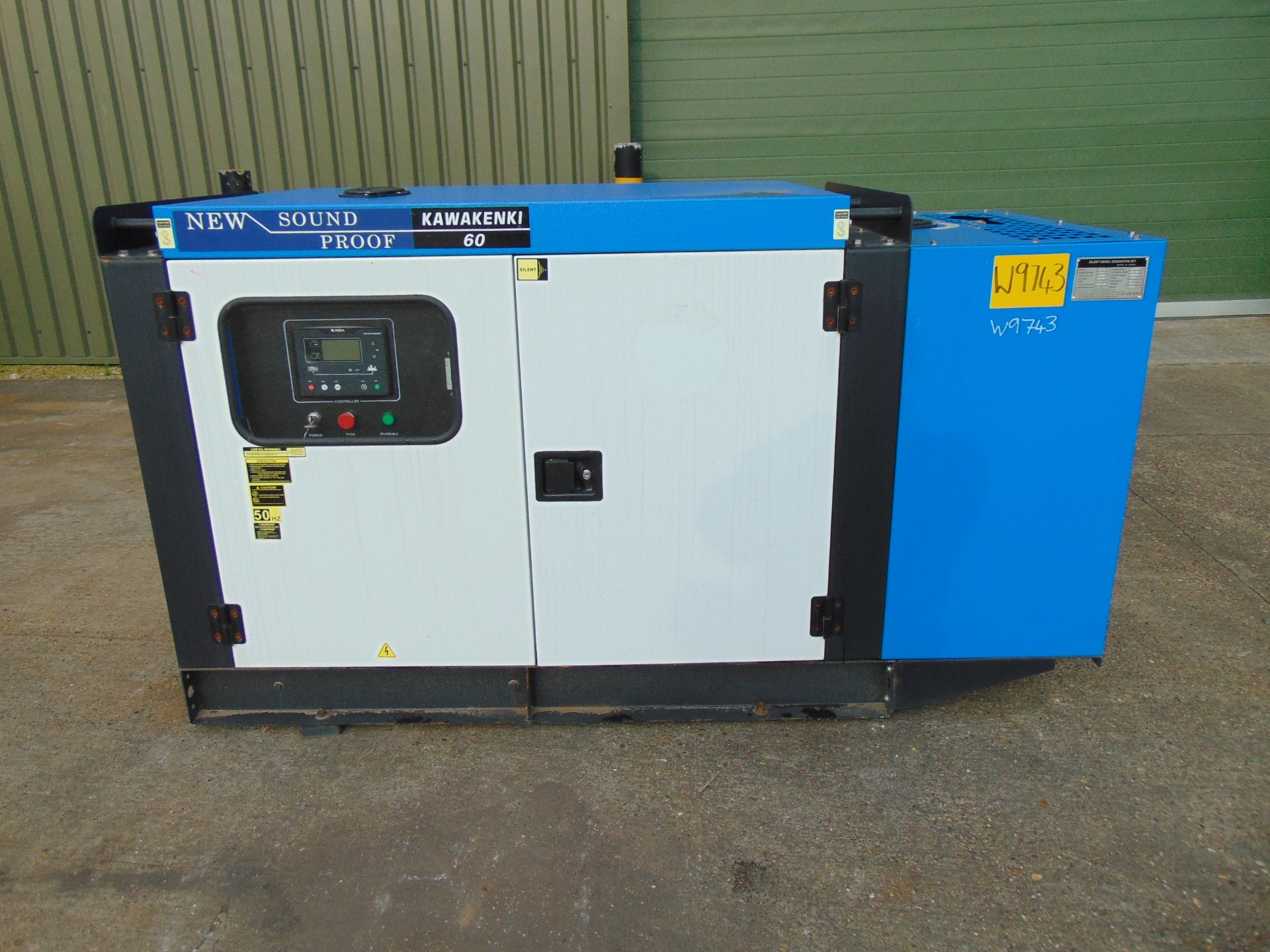 UNISSUED 60 KVA 3 Phase Silent Diesel Generator Set