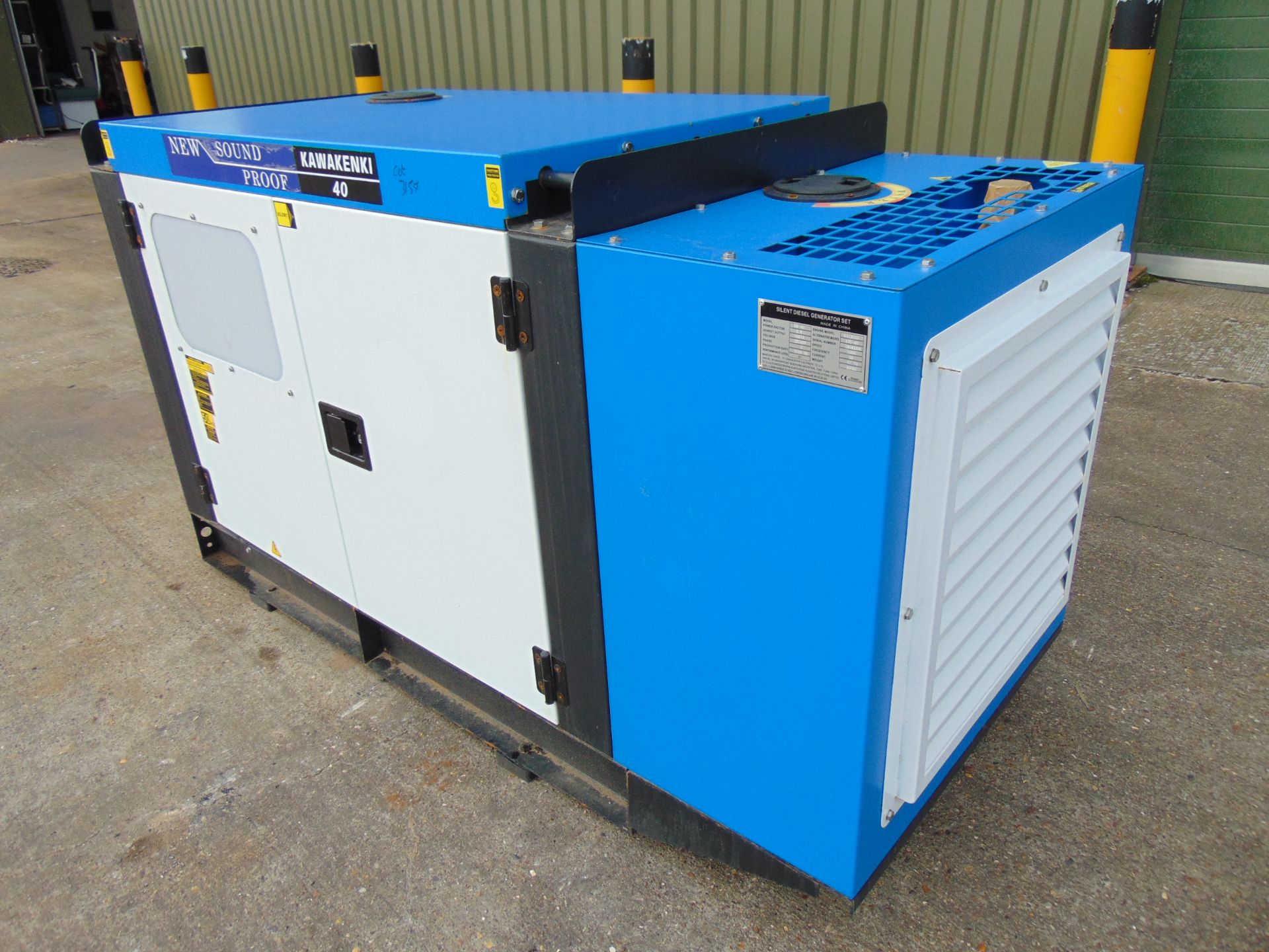 UNISSUED 40 KVA 3 Phase Silent Diesel Generator Set - Image 3 of 16