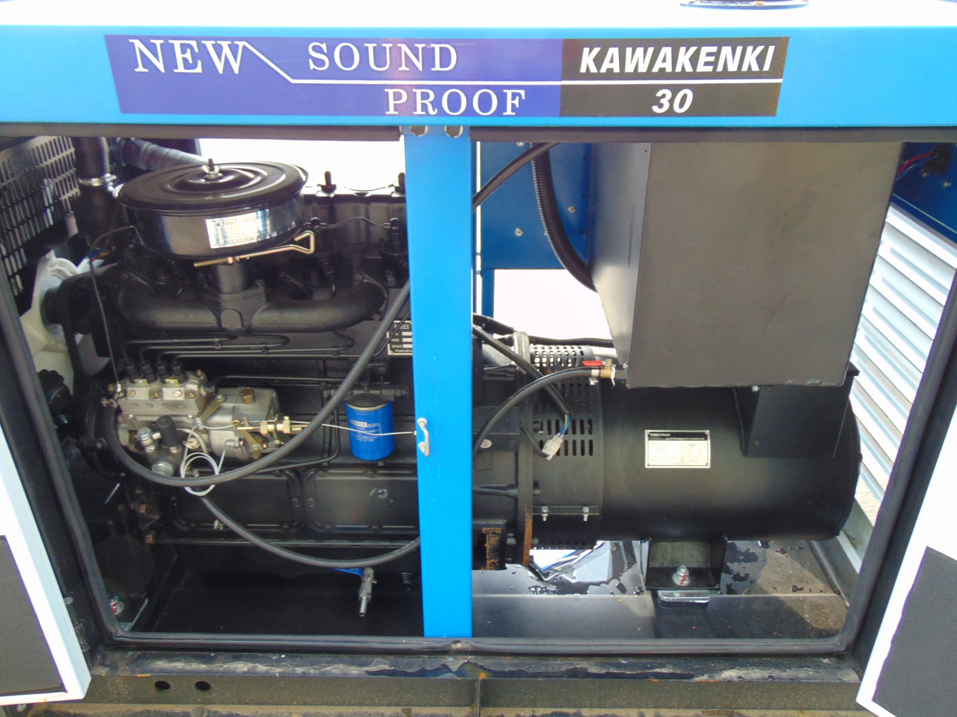 UNISSUED 30 KVA 3 Phase Silent Diesel Generator Set - Image 13 of 16