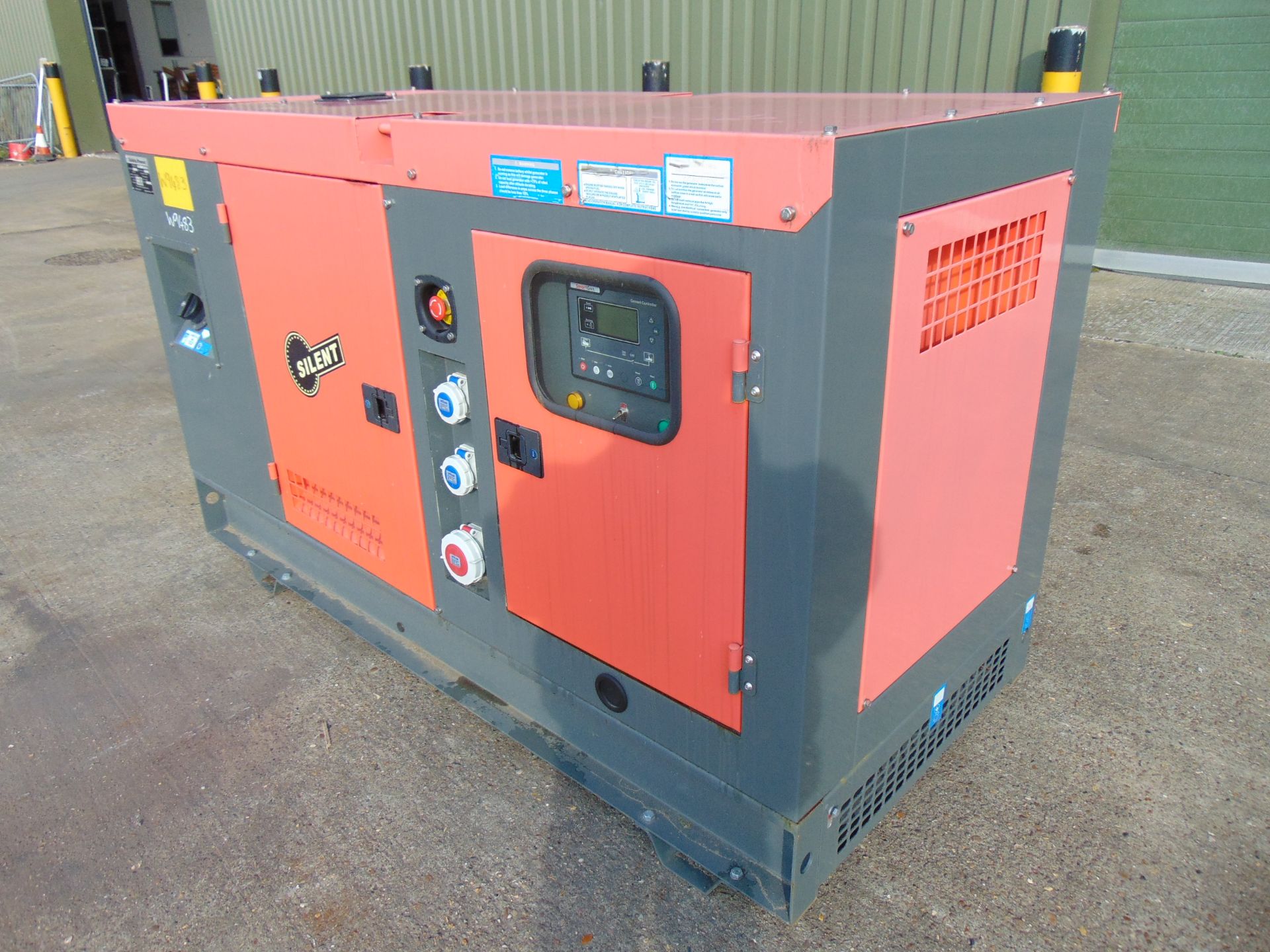 UNISSUED 50 KVA 3 Phase Silent Diesel Generator Set - Bild 3 aus 17