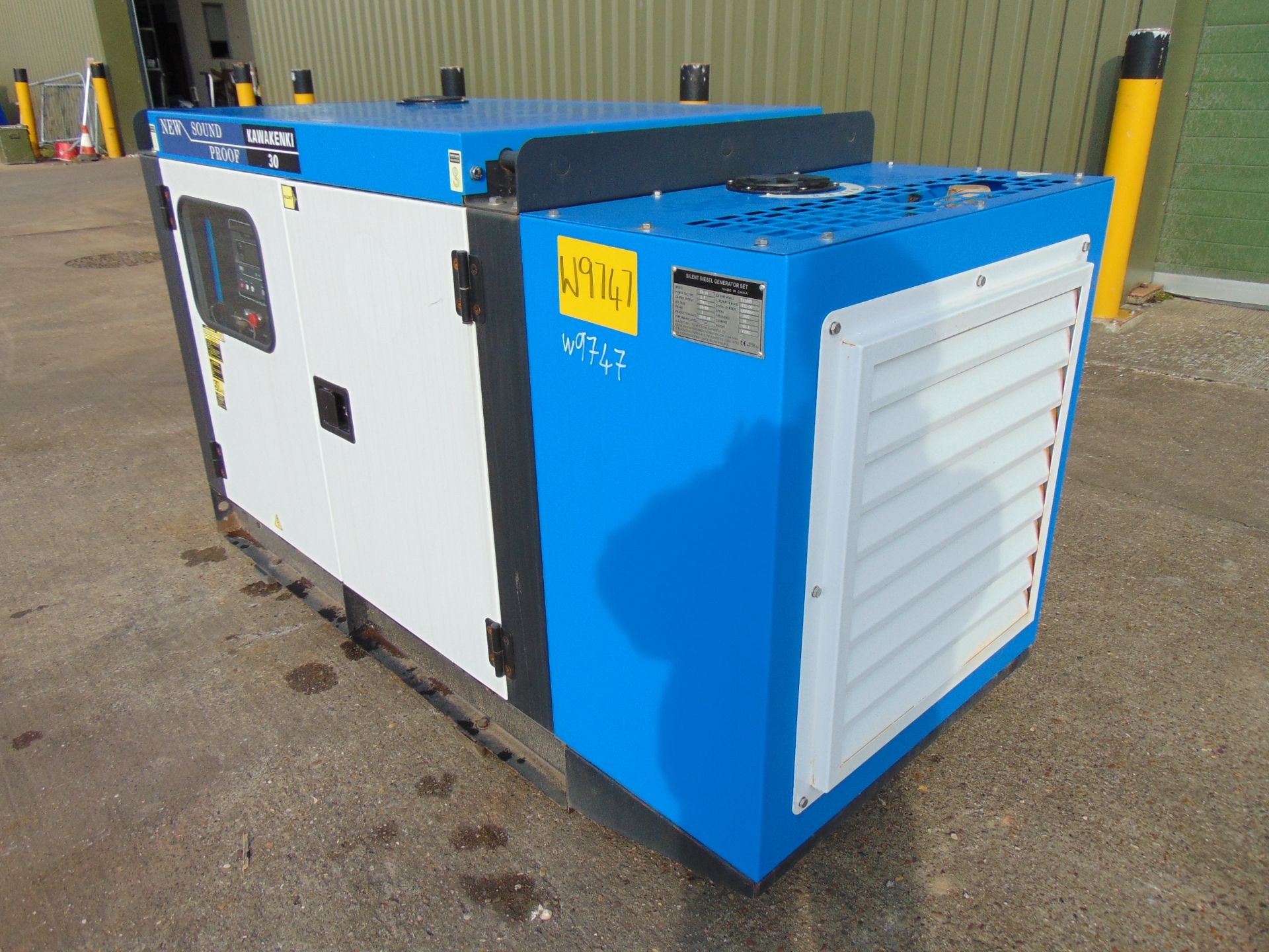 UNISSUED 30 KVA 3 Phase Silent Diesel Generator Set - Image 3 of 14