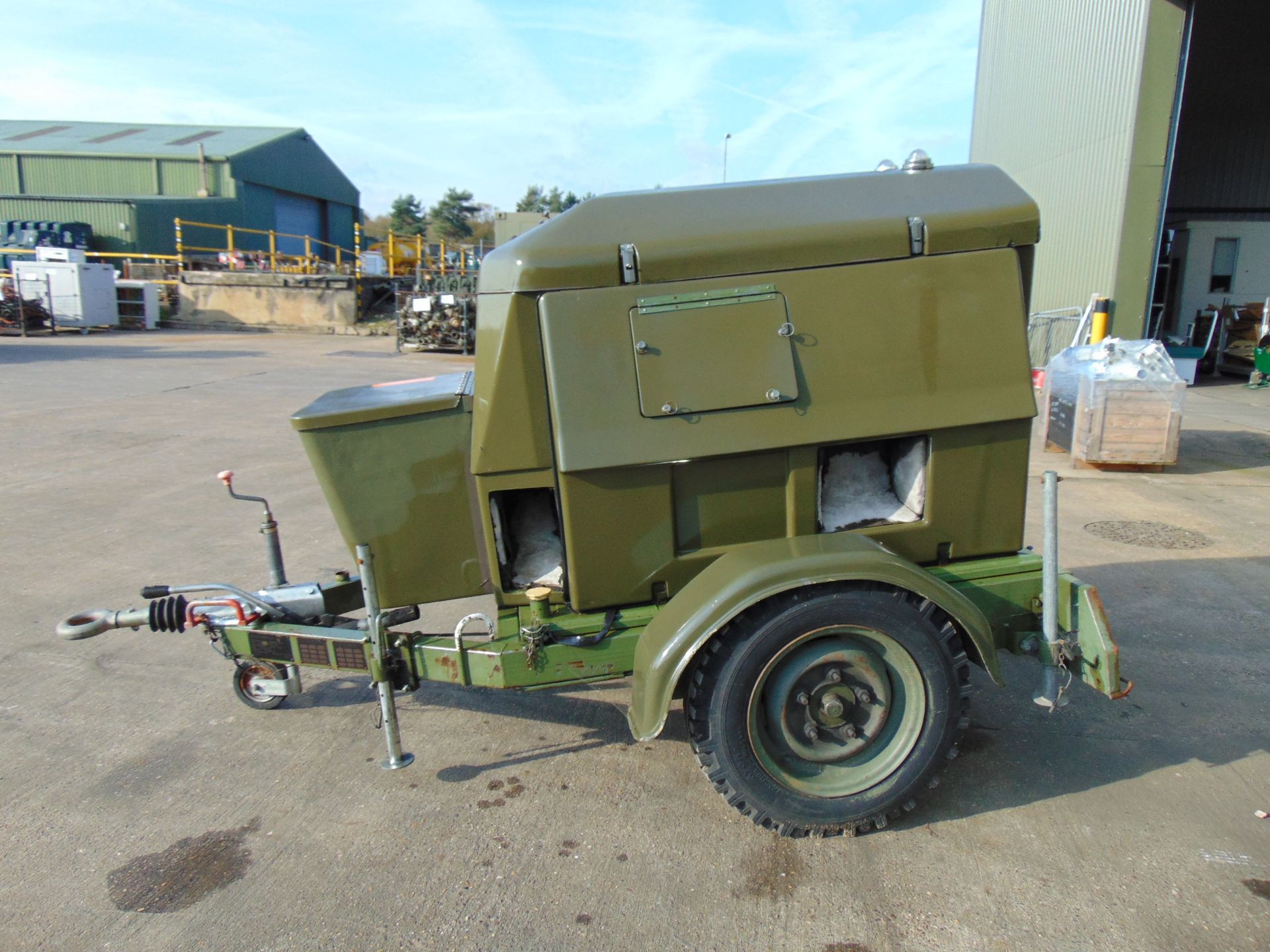 Ex Uk Royal Air Force Trailer Mounted 25 KVA Generator - Image 3 of 17