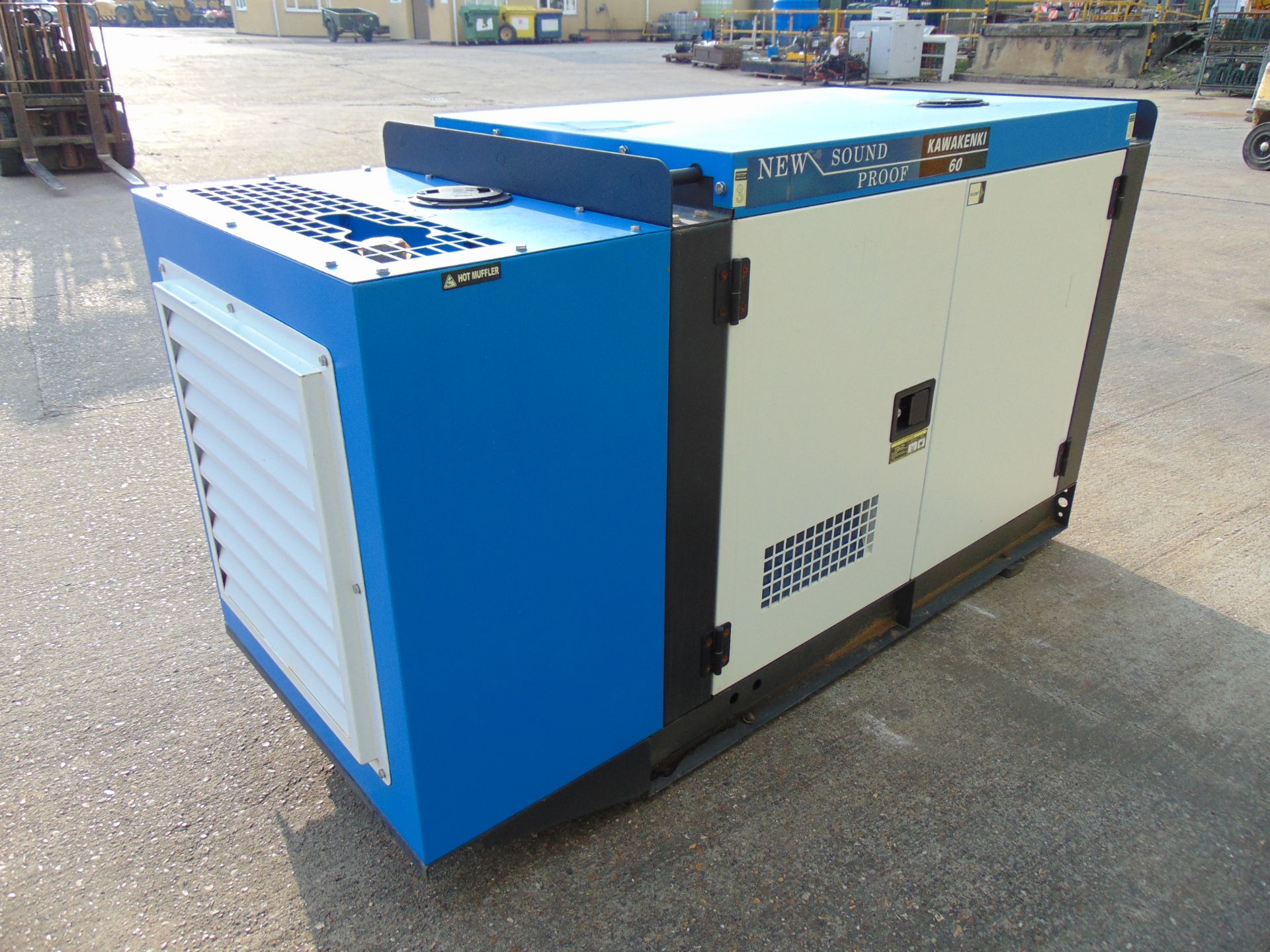 UNISSUED 60 KVA 3 Phase Silent Diesel Generator Set - Image 4 of 15